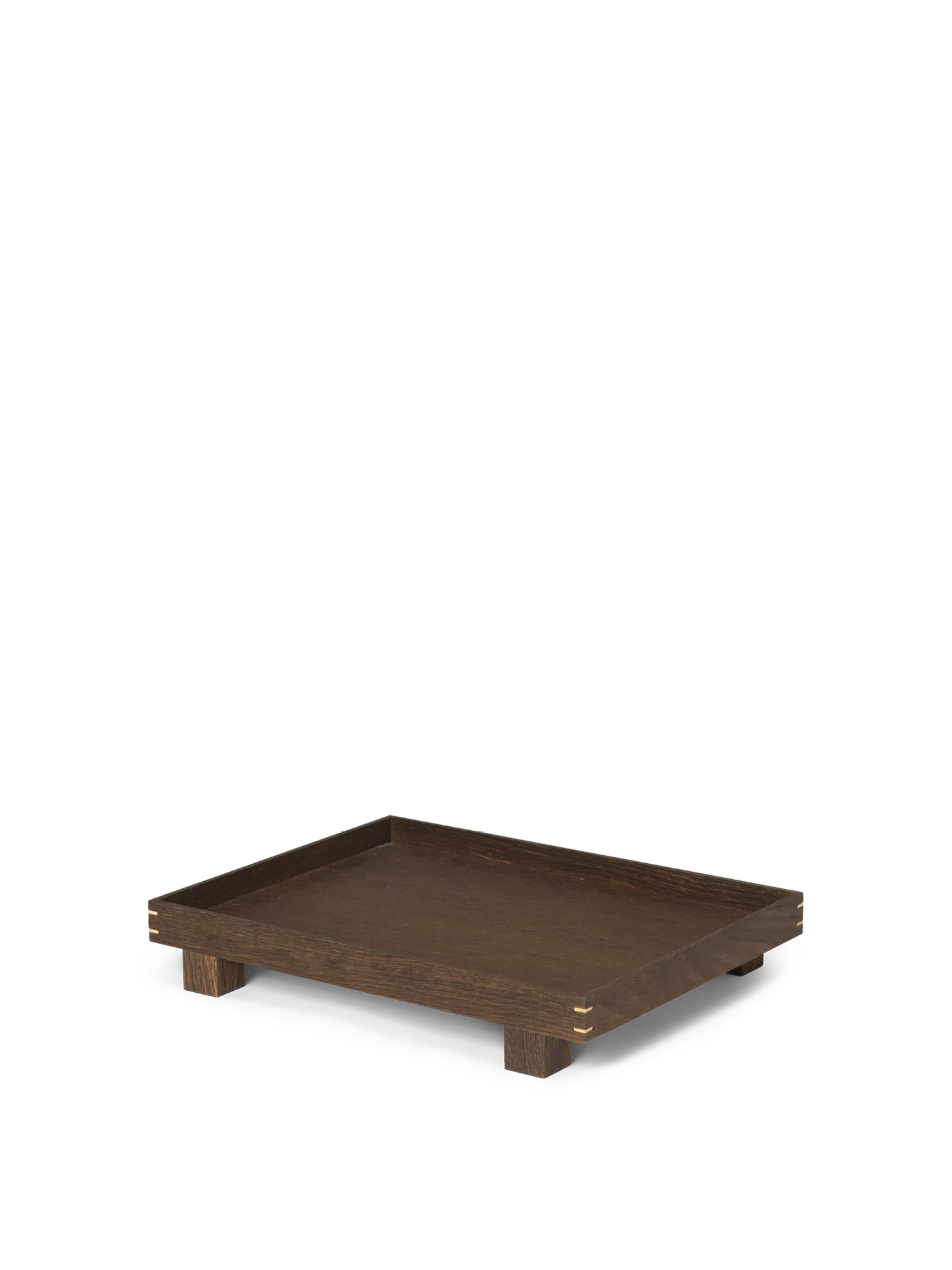 Bon Wooden Tray - Small - Smoked Oak