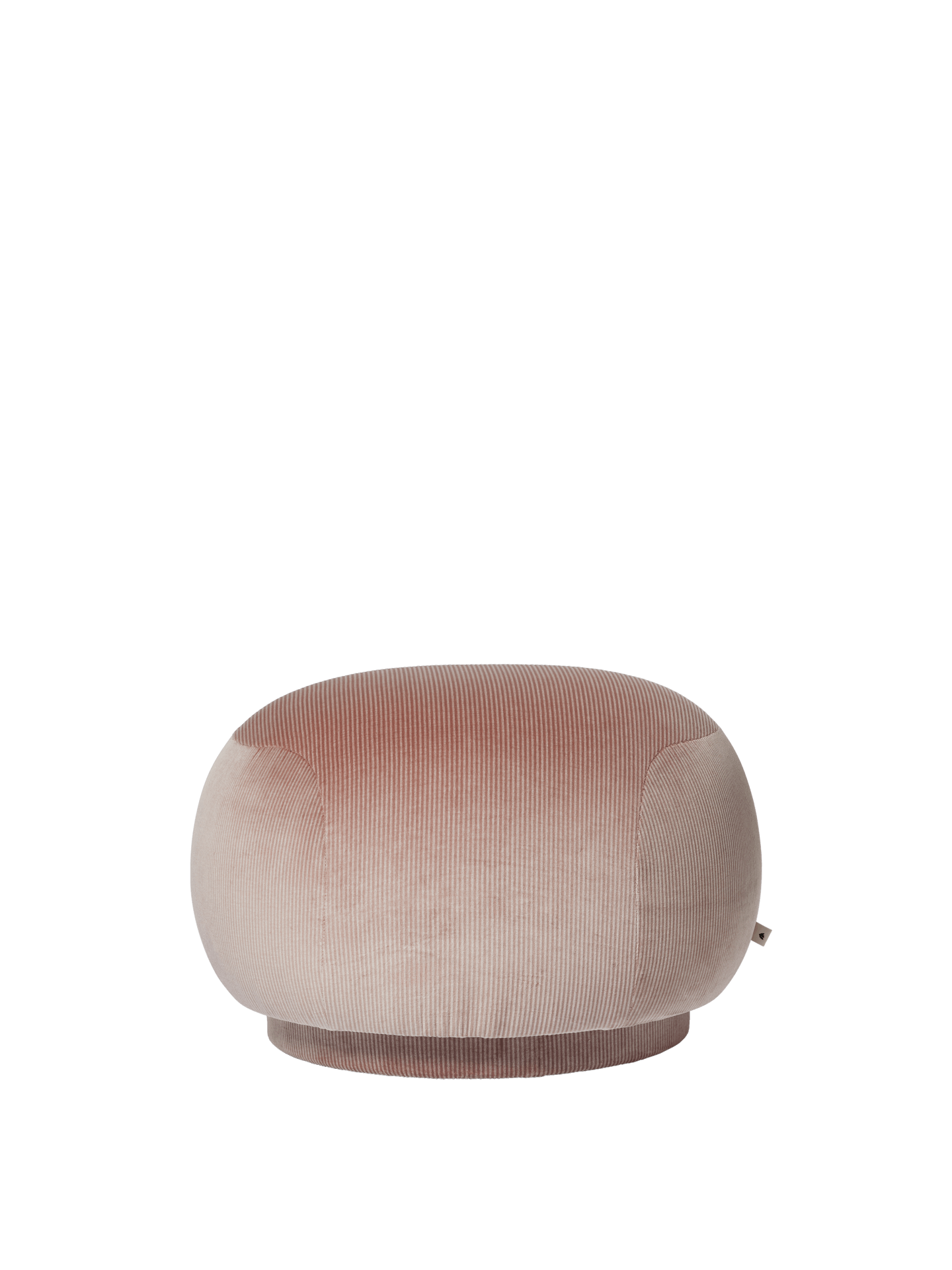Rico Pouf - Devoré Velvet - Blush