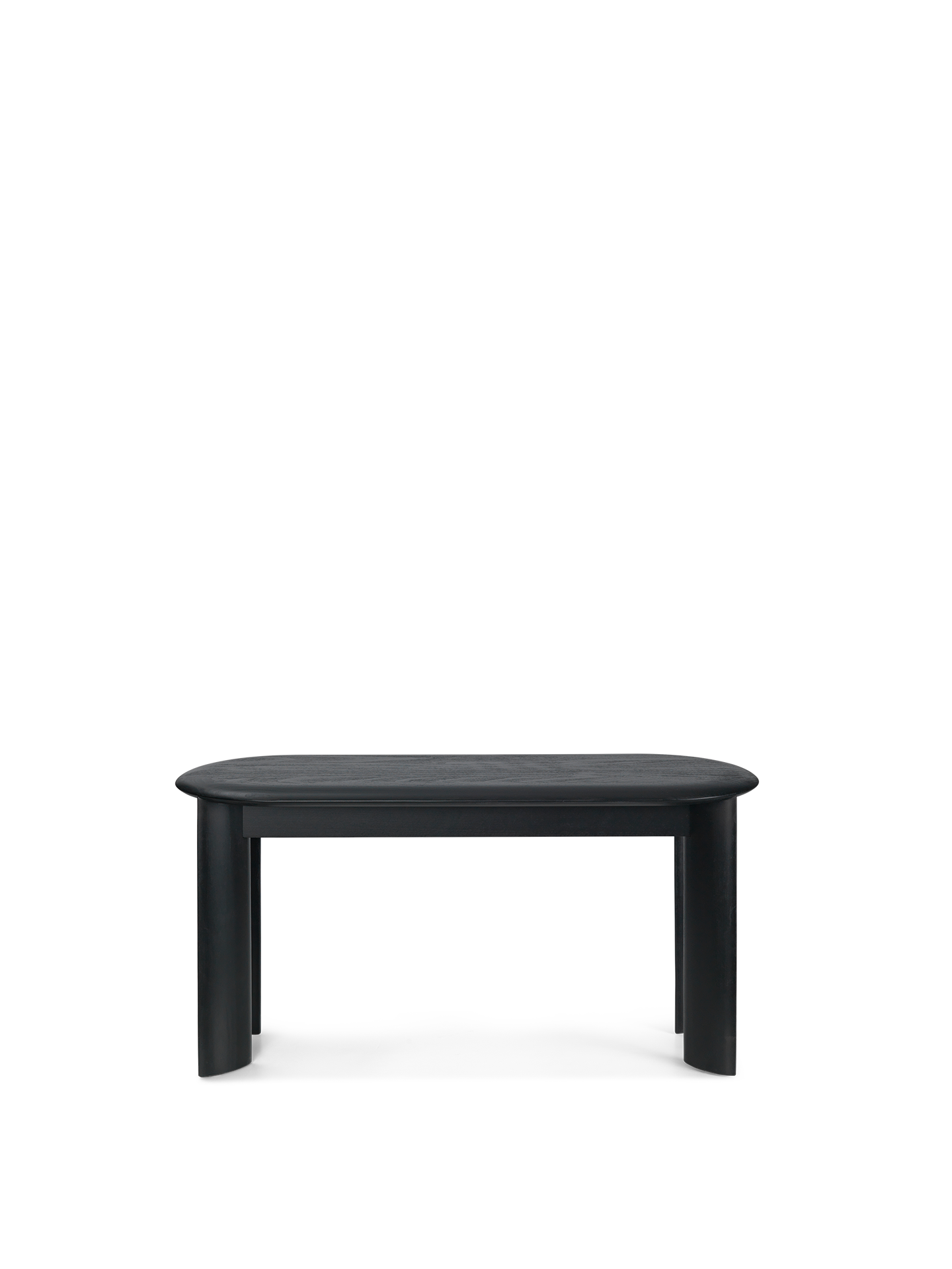 Bevel Bench - Black Oiled Beech