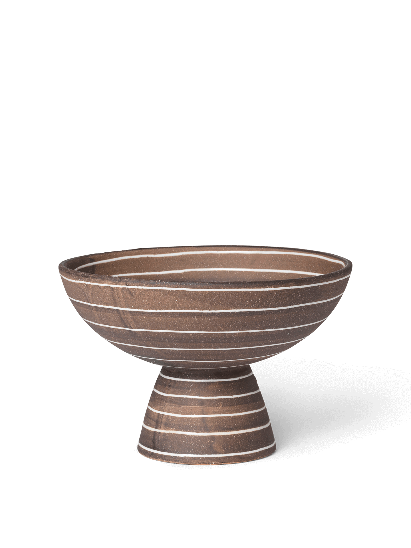 Brura Bowl - Coffee/White