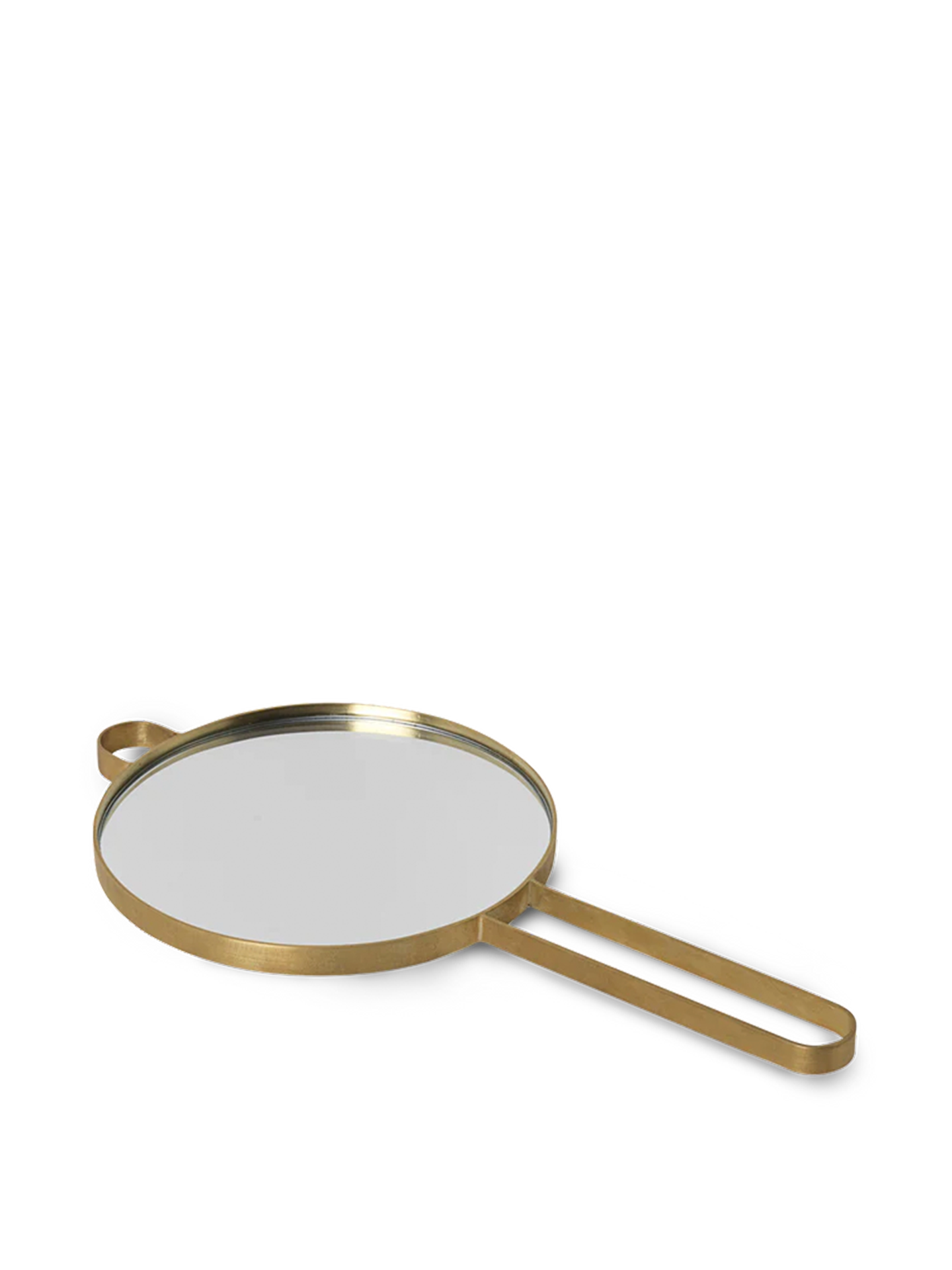 Poise Hand Mirror - Brass