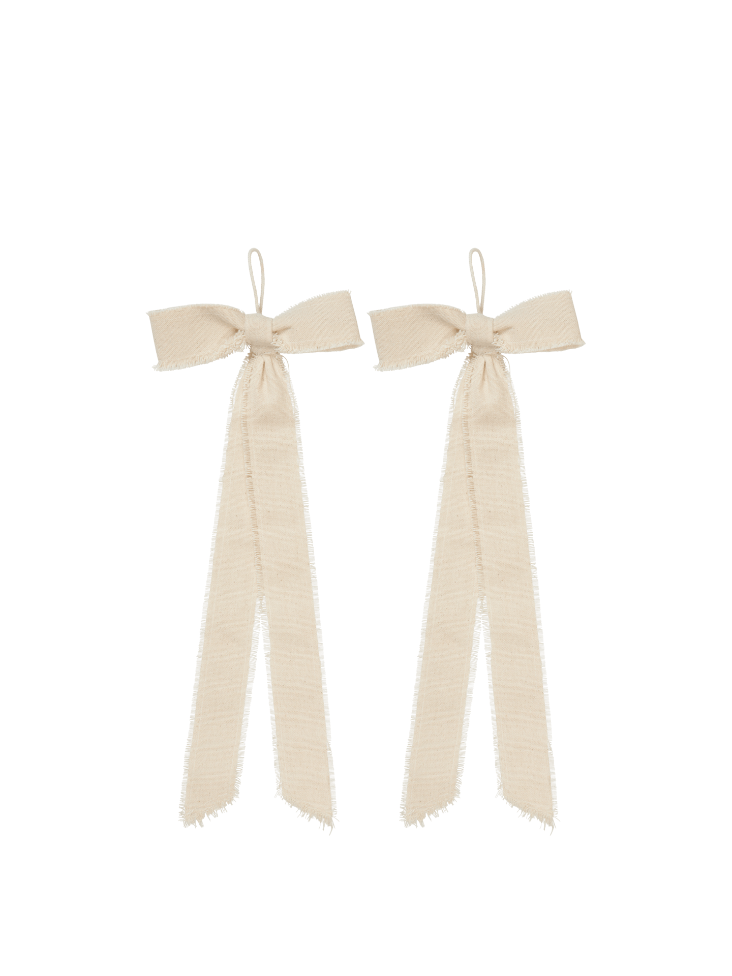 Bow Decoration - Small - Set of 2 - Natural
