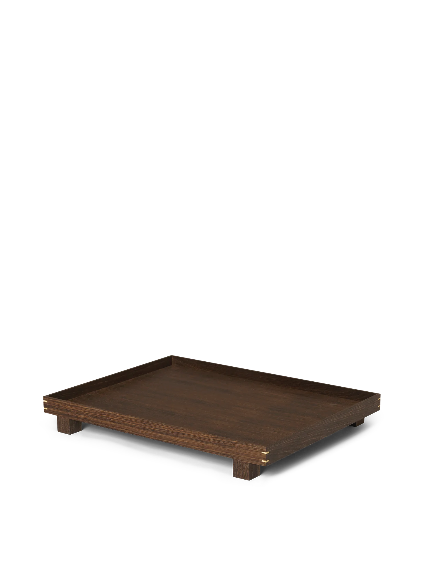 Bon Wooden Tray - Large - Smoked Oak