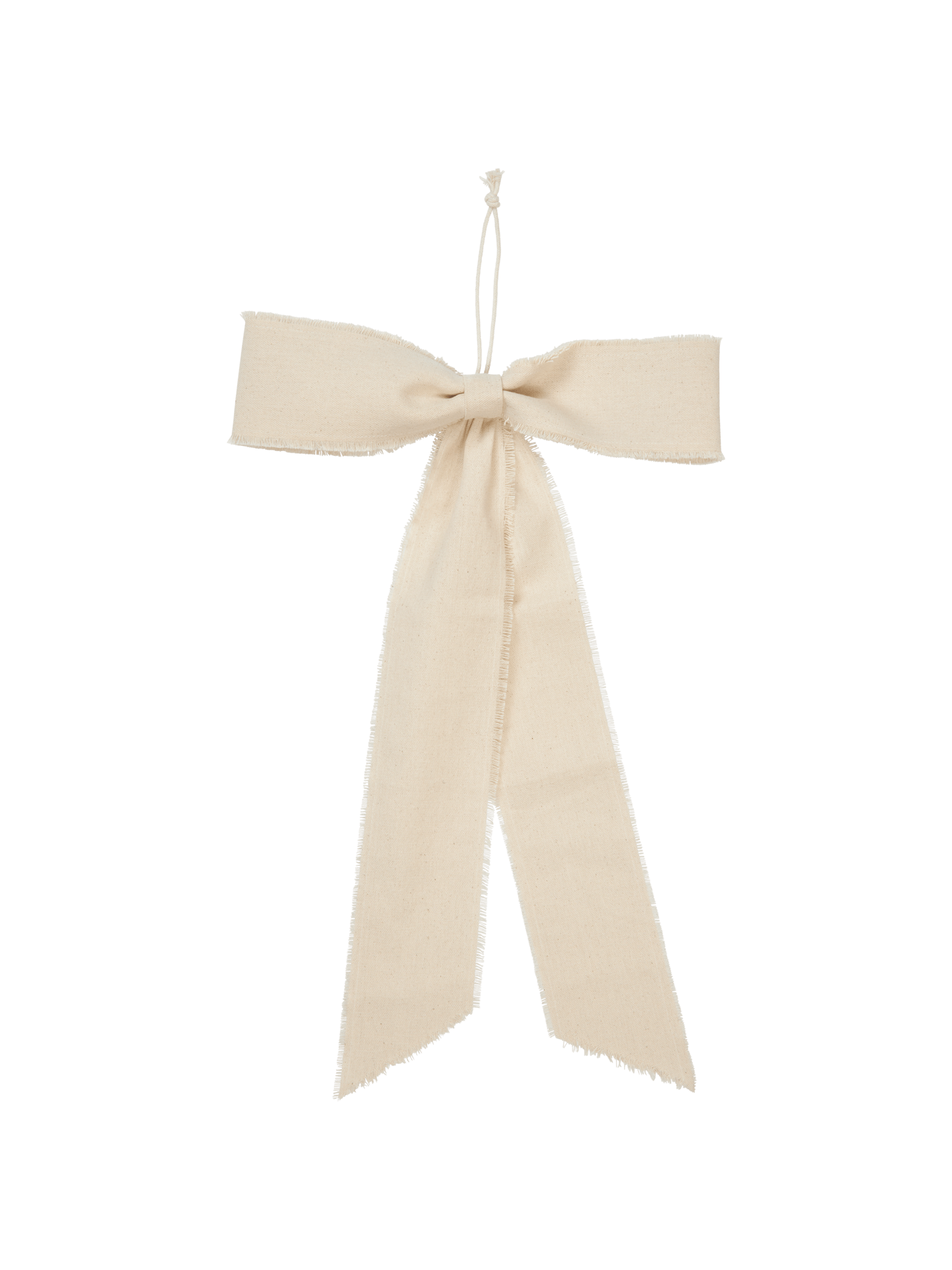 Bow Decoration - Large - Natural