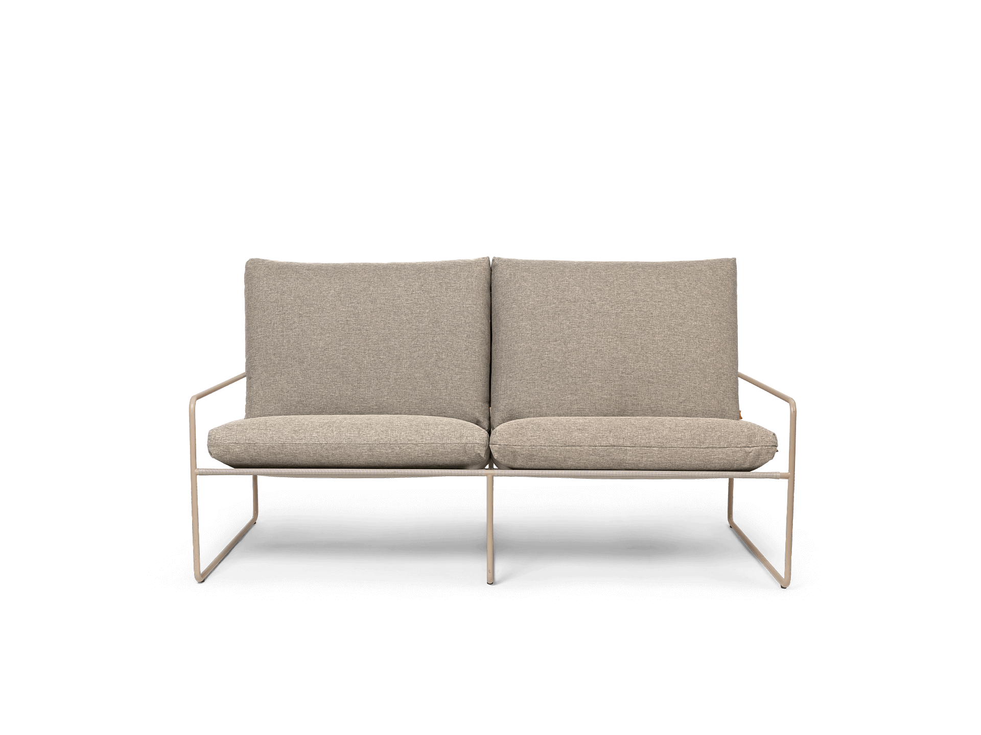 Desert 2-seater - Cashmere - Dolce - Dark Sand
