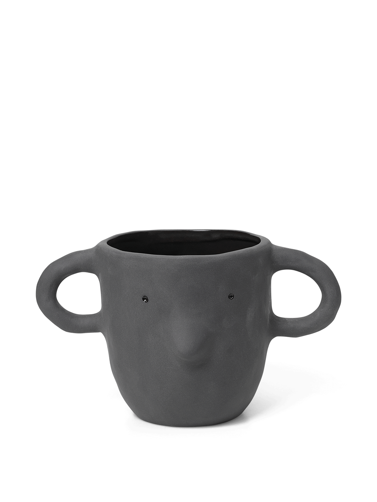 Mus Plant Pot - XL - Dark Grey