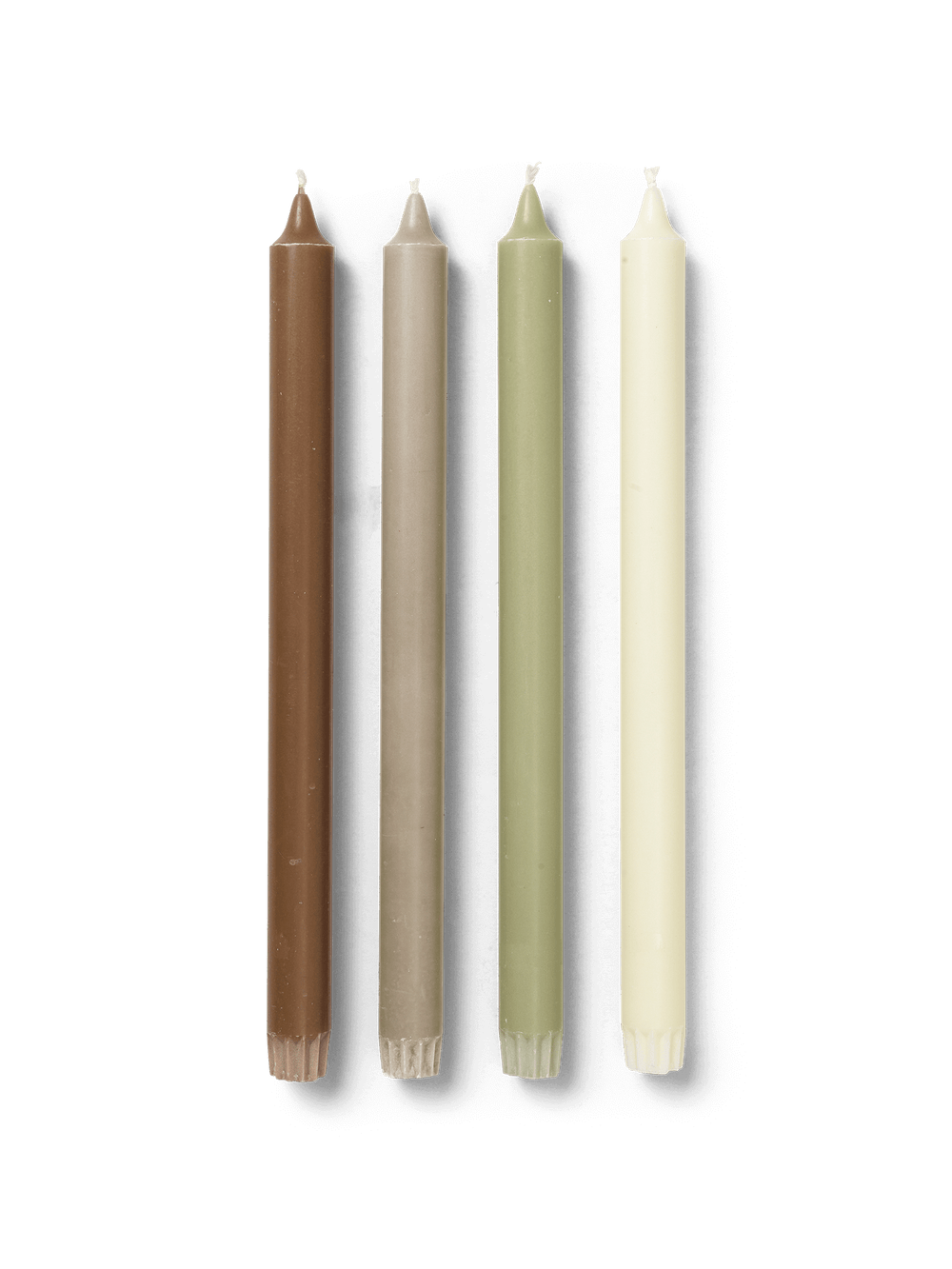 Pure-Kerzen - 4er-Set - botanische Mischung