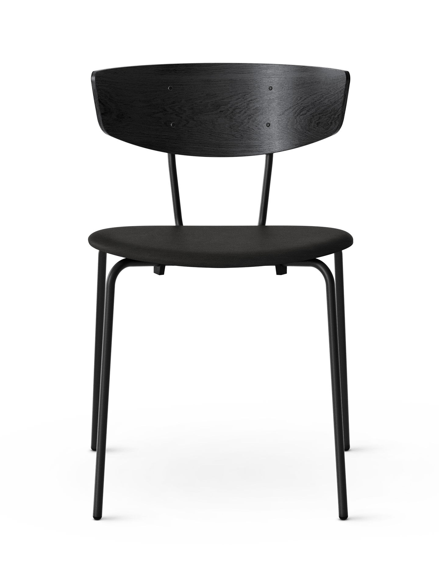 Herman Dining Chair - Envy Leather - Black/Black