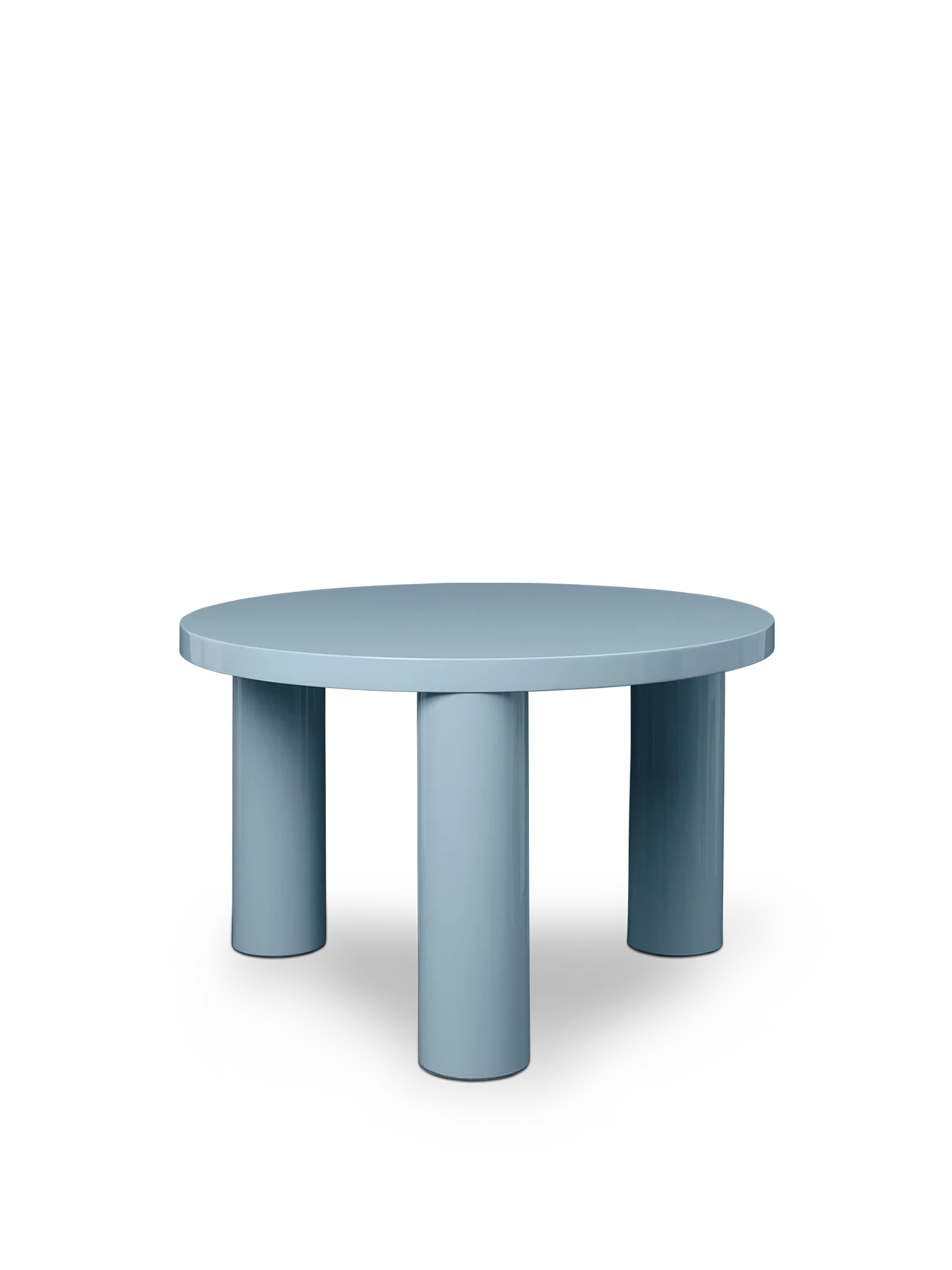 Post Coffee Table - Small - Ice Blue