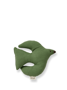 Swif Bird Soft Toy en verde alcachofa con ojo y pico bordados