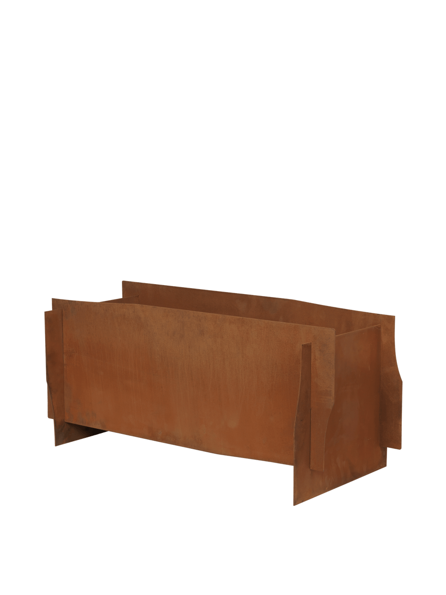 Lapel Planter - Rectangular - Rust – Ferm Living