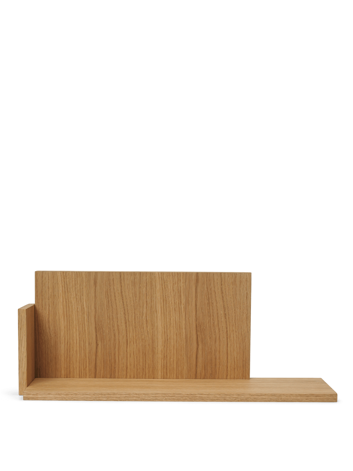 Stagger Shelf - Low - Oiled Oak