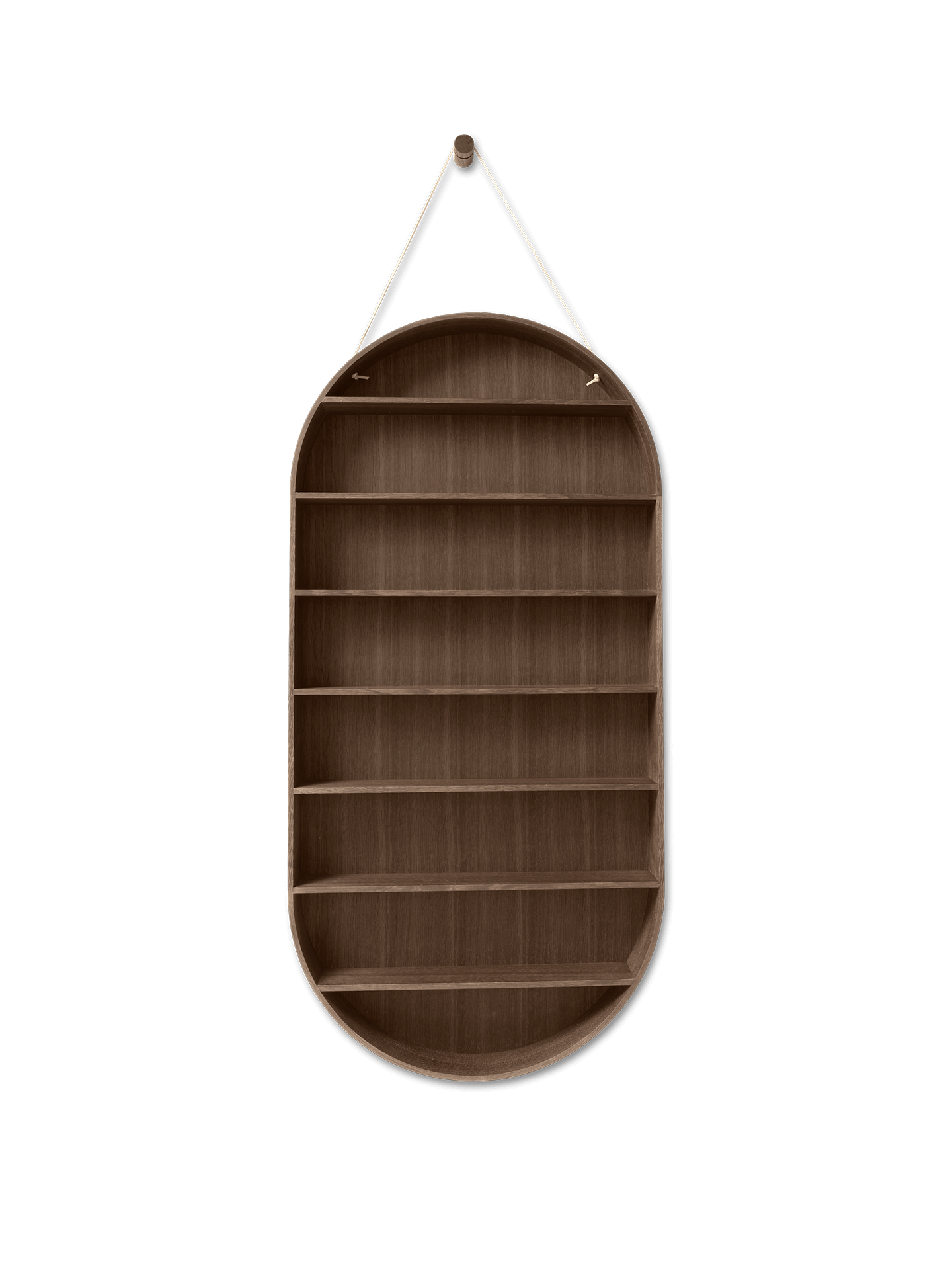 Oval Dorm - Smoked Oak