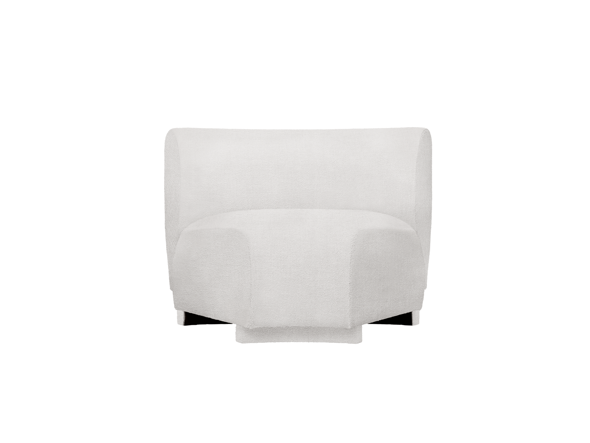 Rico Sofa Corner - Narrow - Bouclé - Off-White
