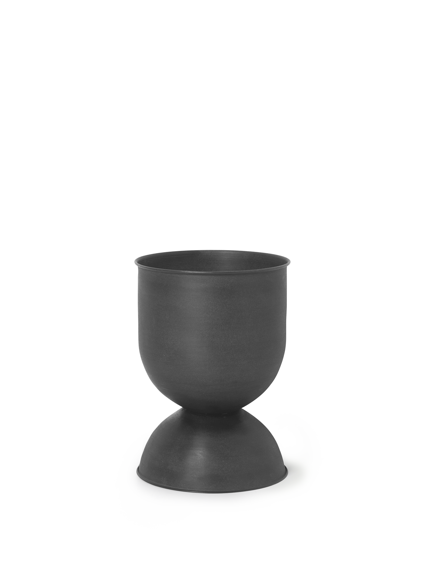 Hourglass Pot - Small - Black