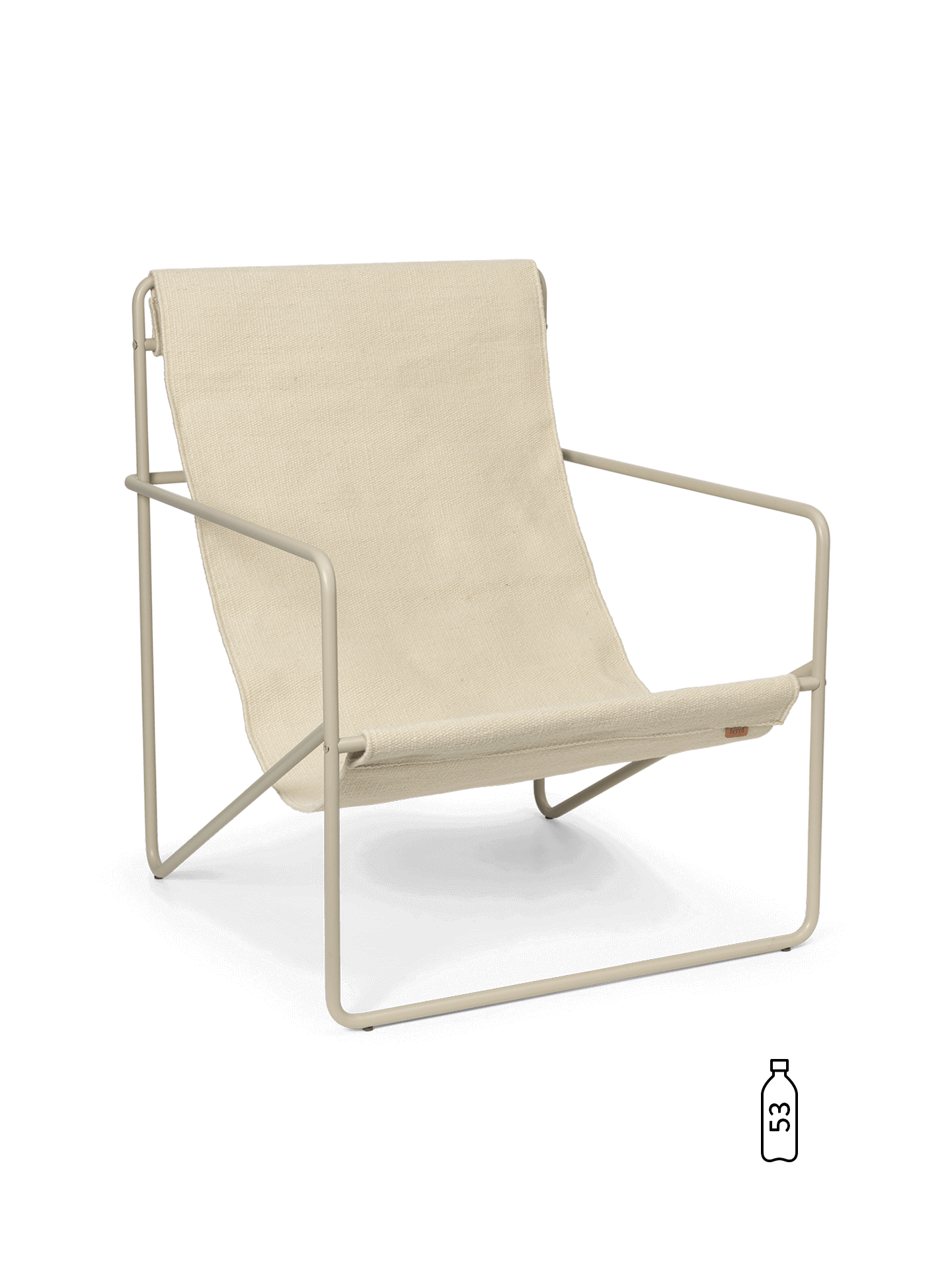 Desert Lounge Chair - Cashmere - Cloud