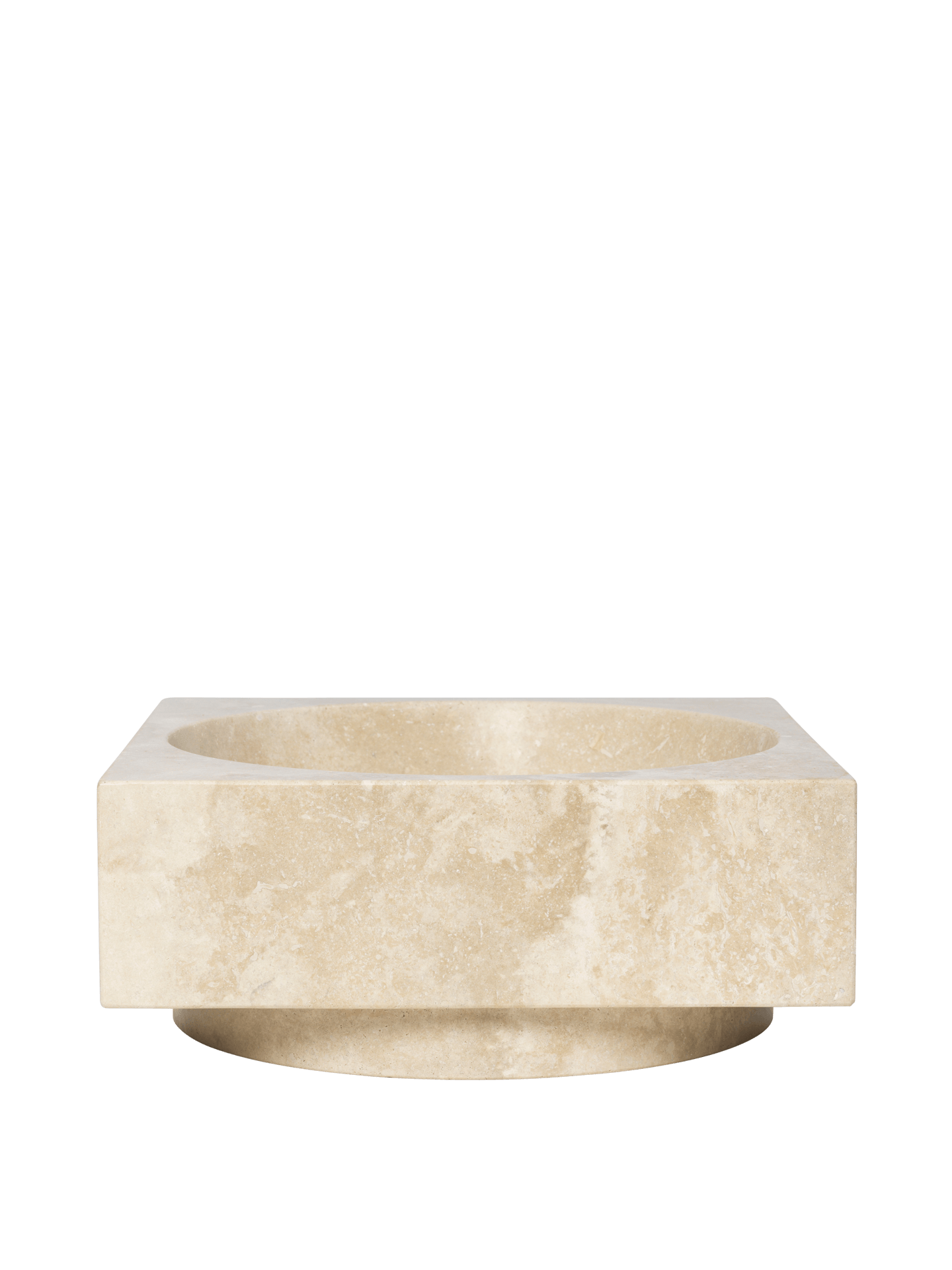 Hew High Centrepiece - Travertine