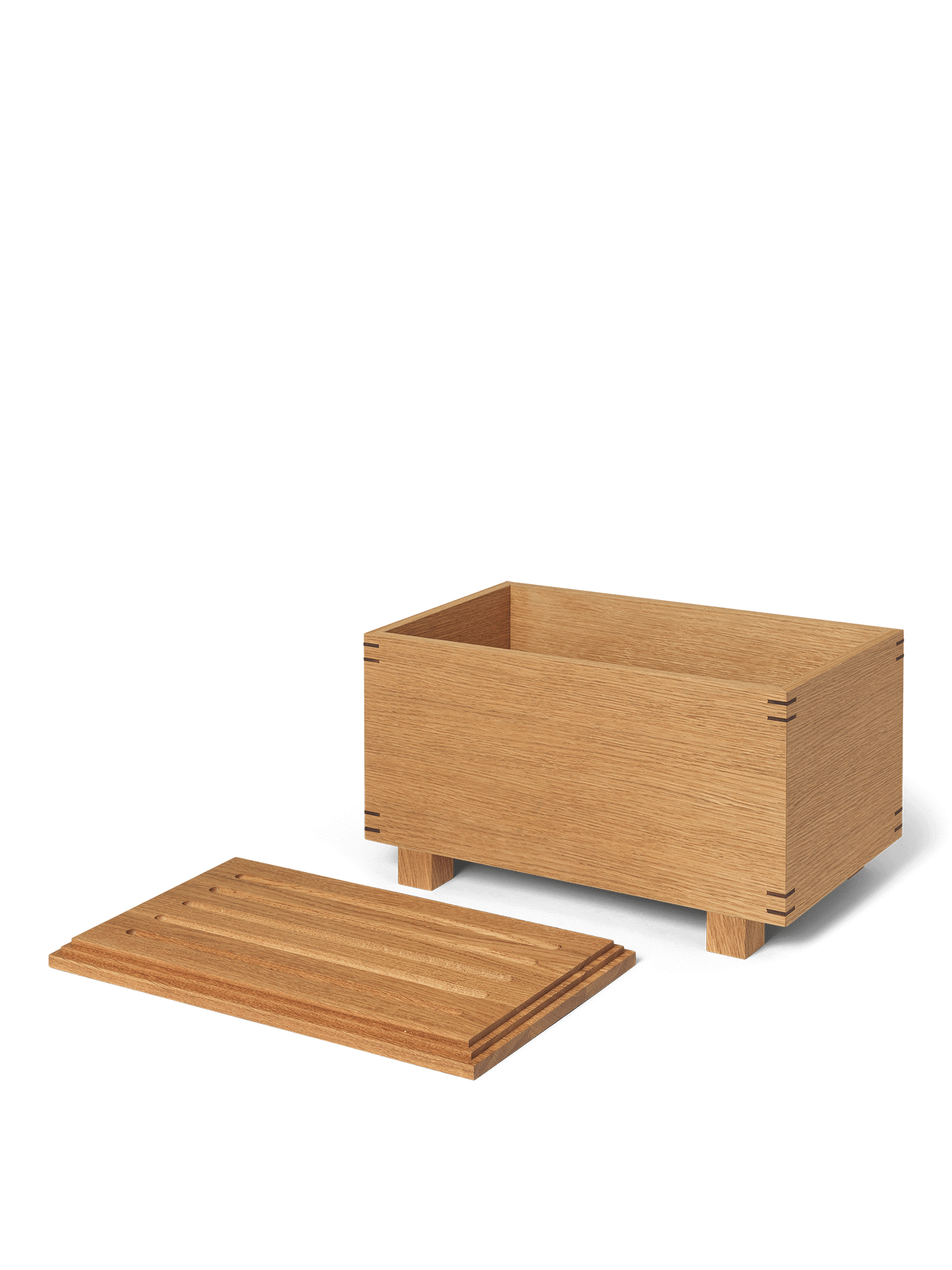 Bon Wooden Box - Oiled Oak