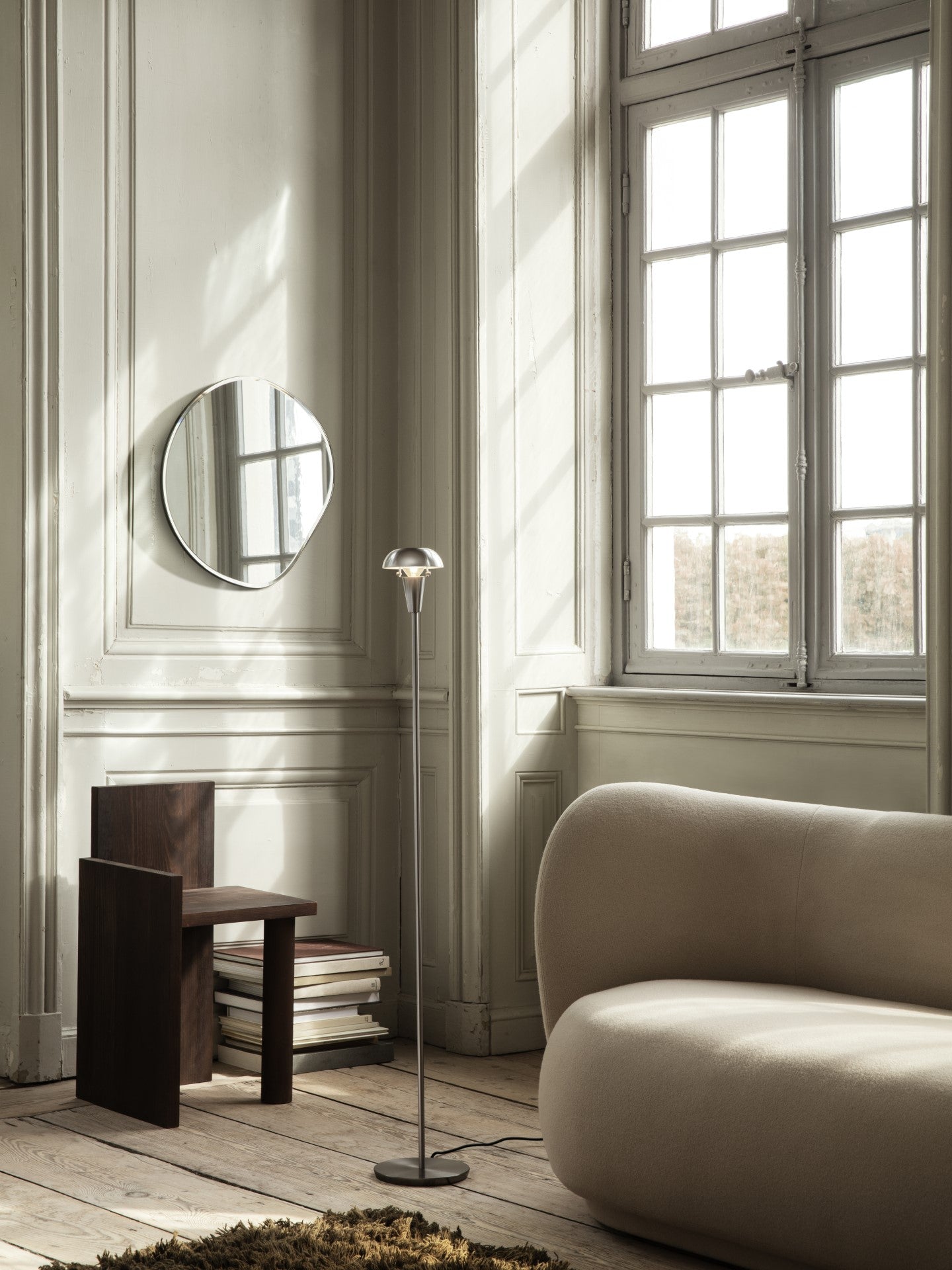 Small Pond mirror in organic shape | Available in several variants