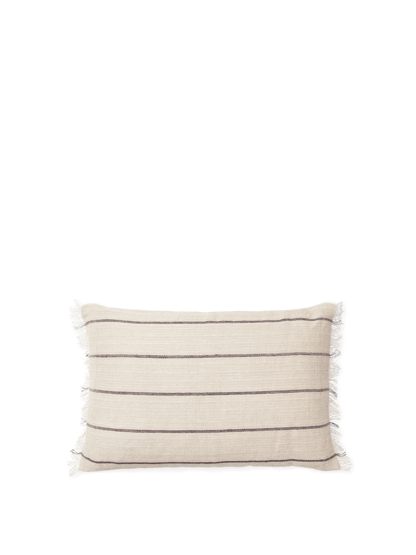 Calm Cushion - Rectangular - Camel/Black