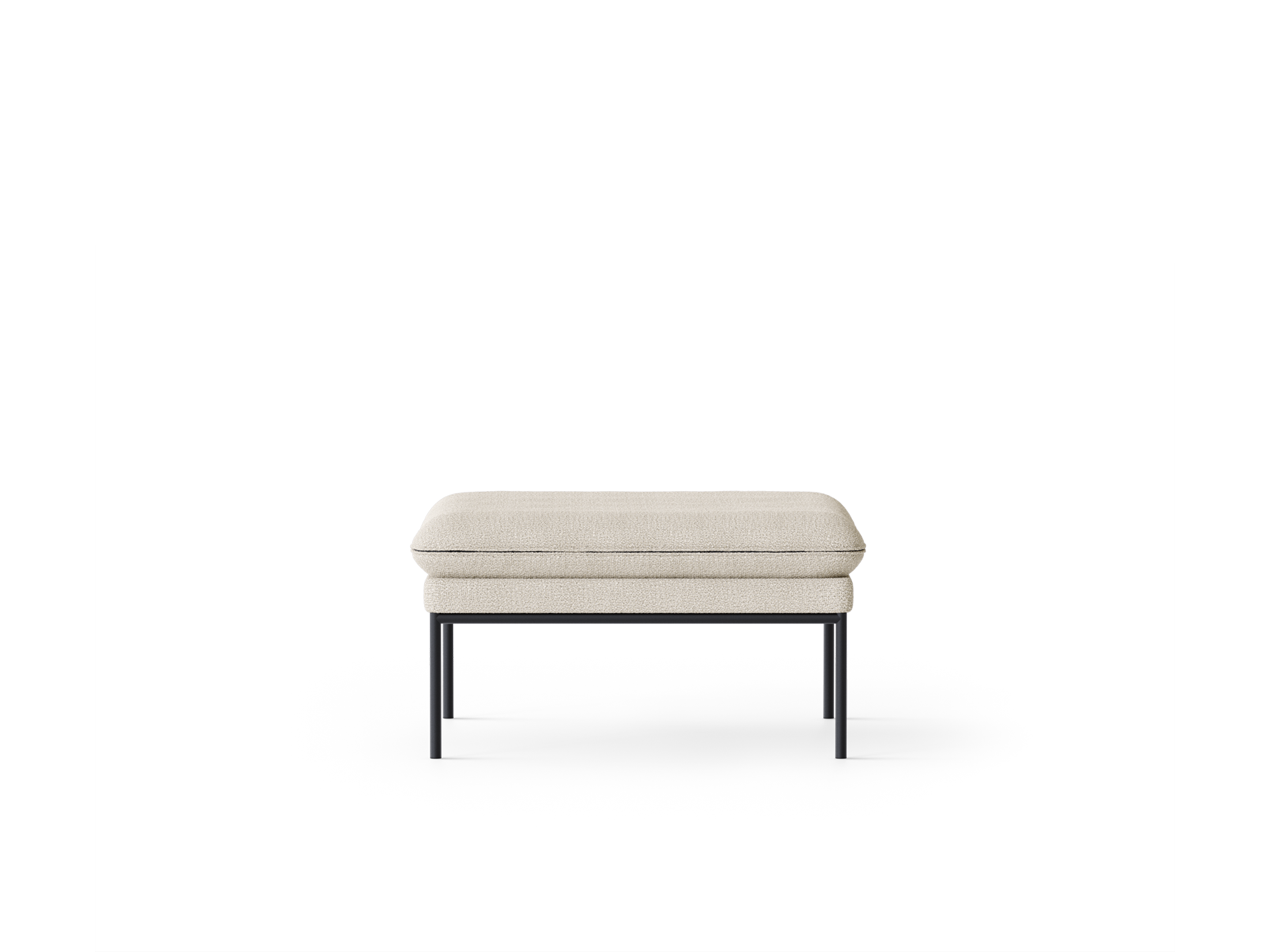 Turn Pouf - Bouclé - Off-White