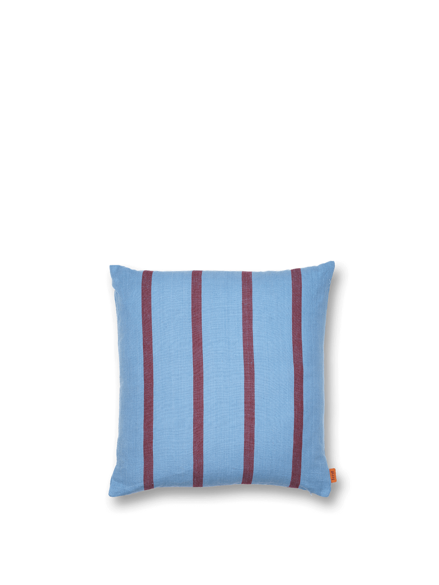 Grand Cushion Cover - Faded Blue/Burgundy