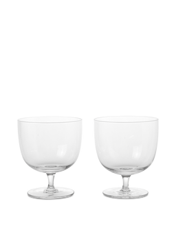 Host Water Glasses en transparente, juego de 2 copas