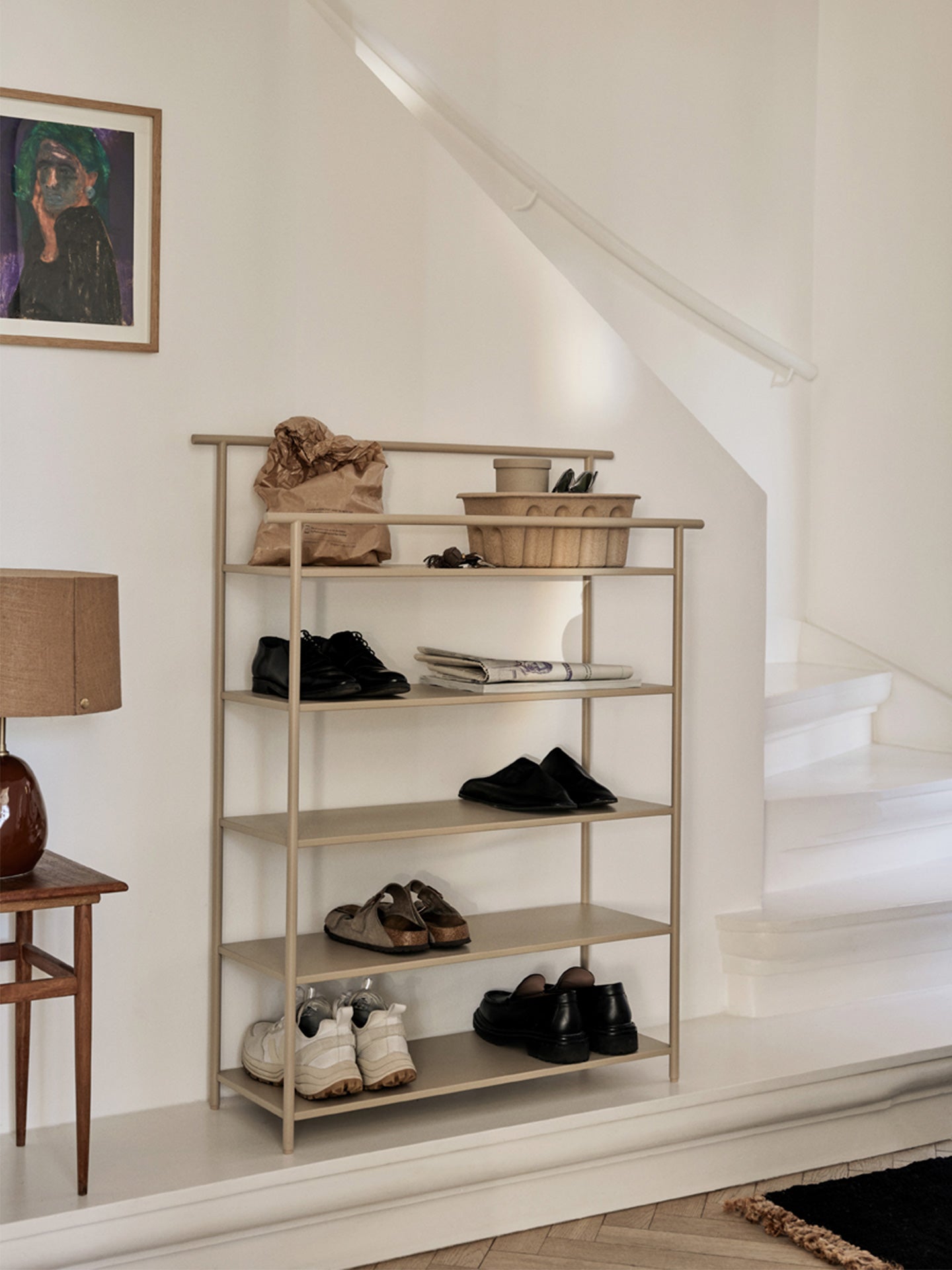 Buy Dora Rack in the beige color here → FermLiving.com – Ferm Living