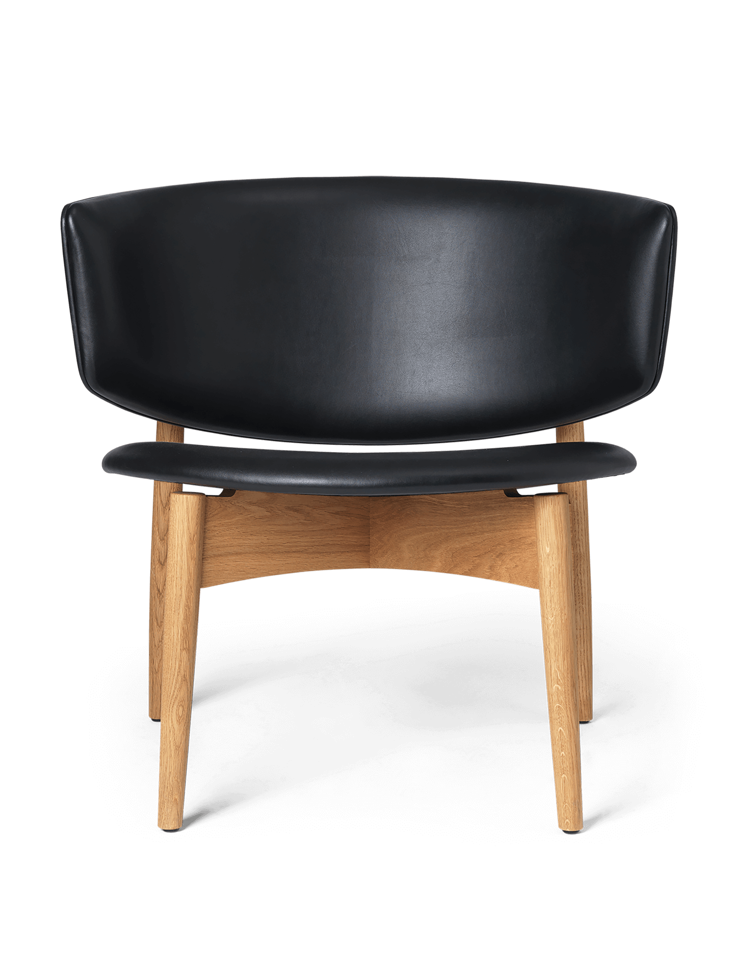 Herman Lounge Chair - Wood - Vegea - Natural Oak/Black