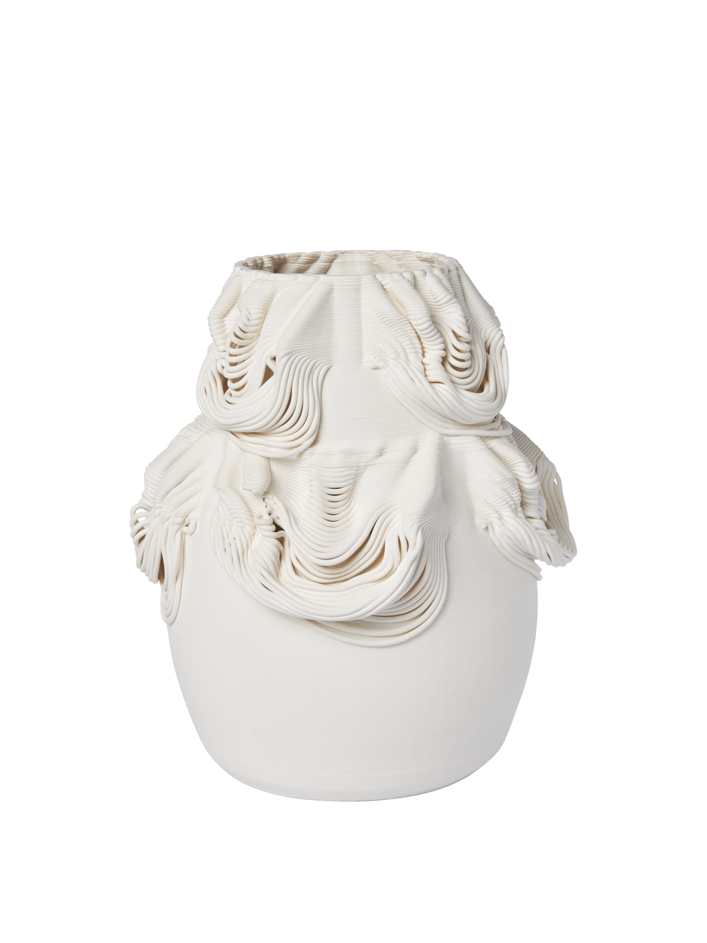 Drisca Vase - Off-White