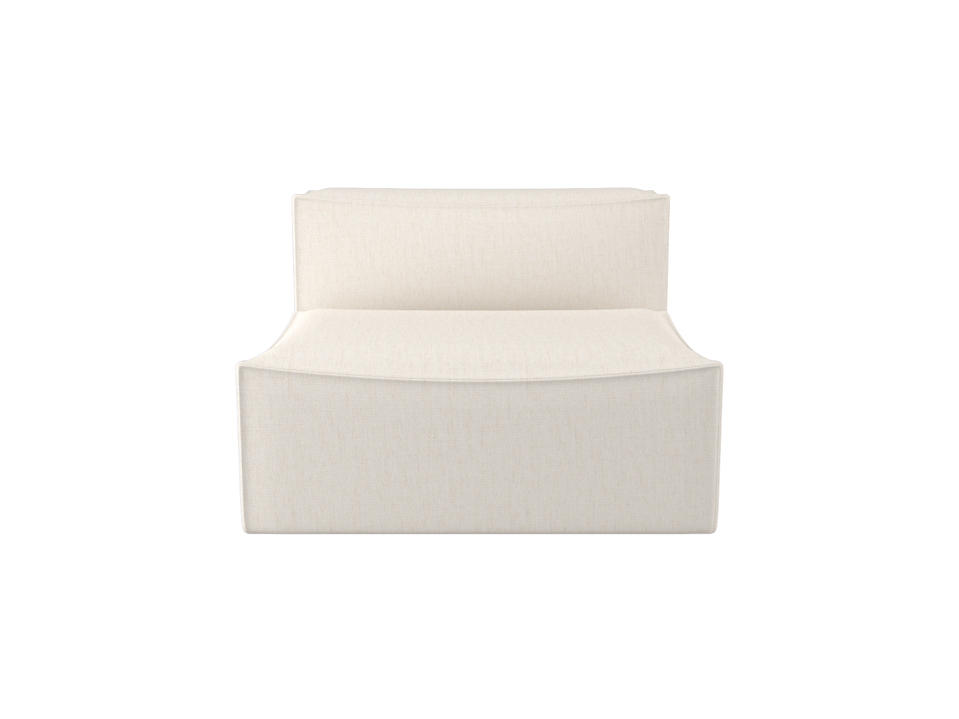 Catena Sofa Center L100 - Bouclé - Off-White