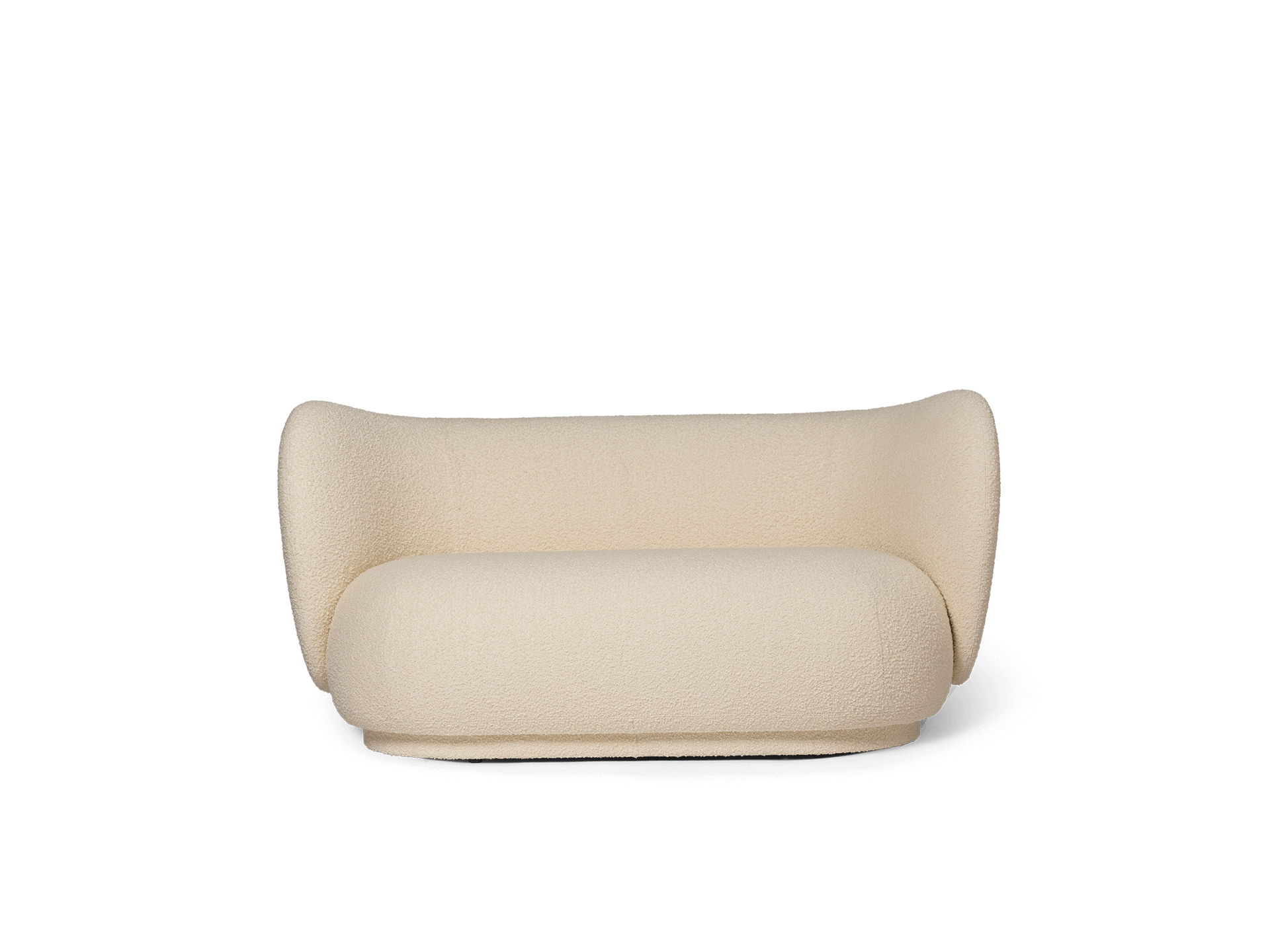 Rico Sofa 2-seater - Nordic Bouclé - Off-White