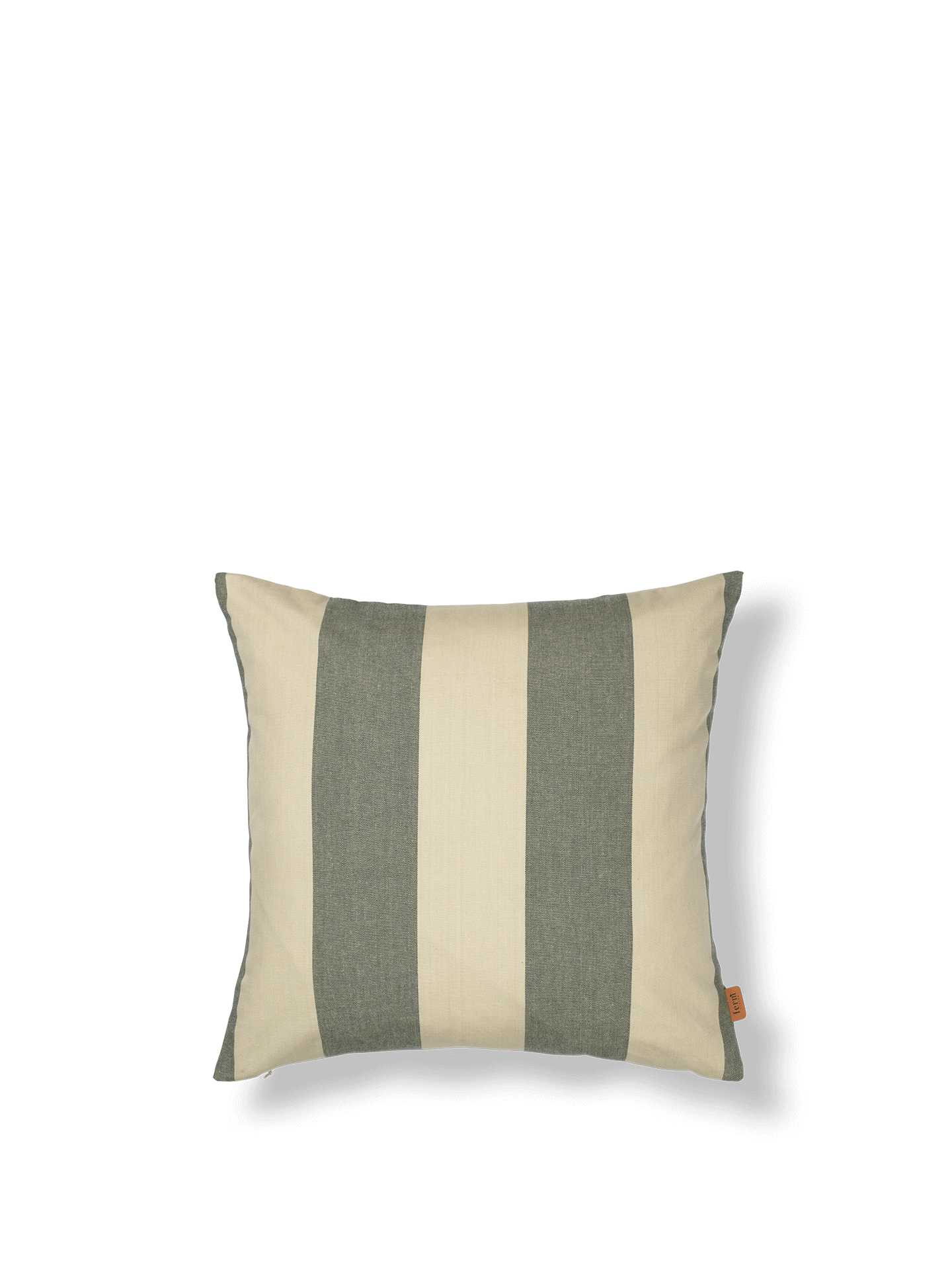 Strand Outdoor Cushion - Dark Lichen/Parchment