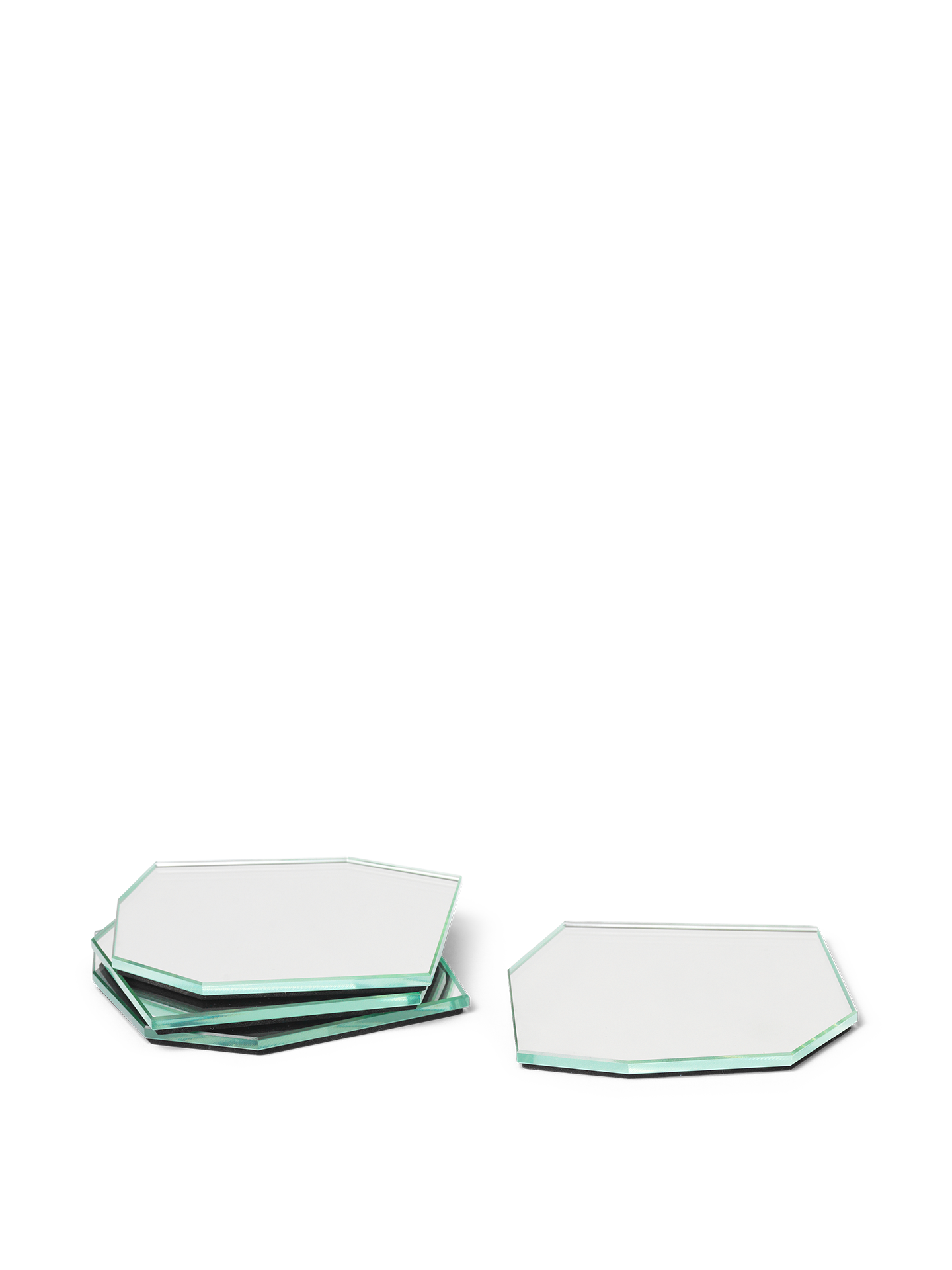 Shard Coasters - Set of 4 - Mirror
