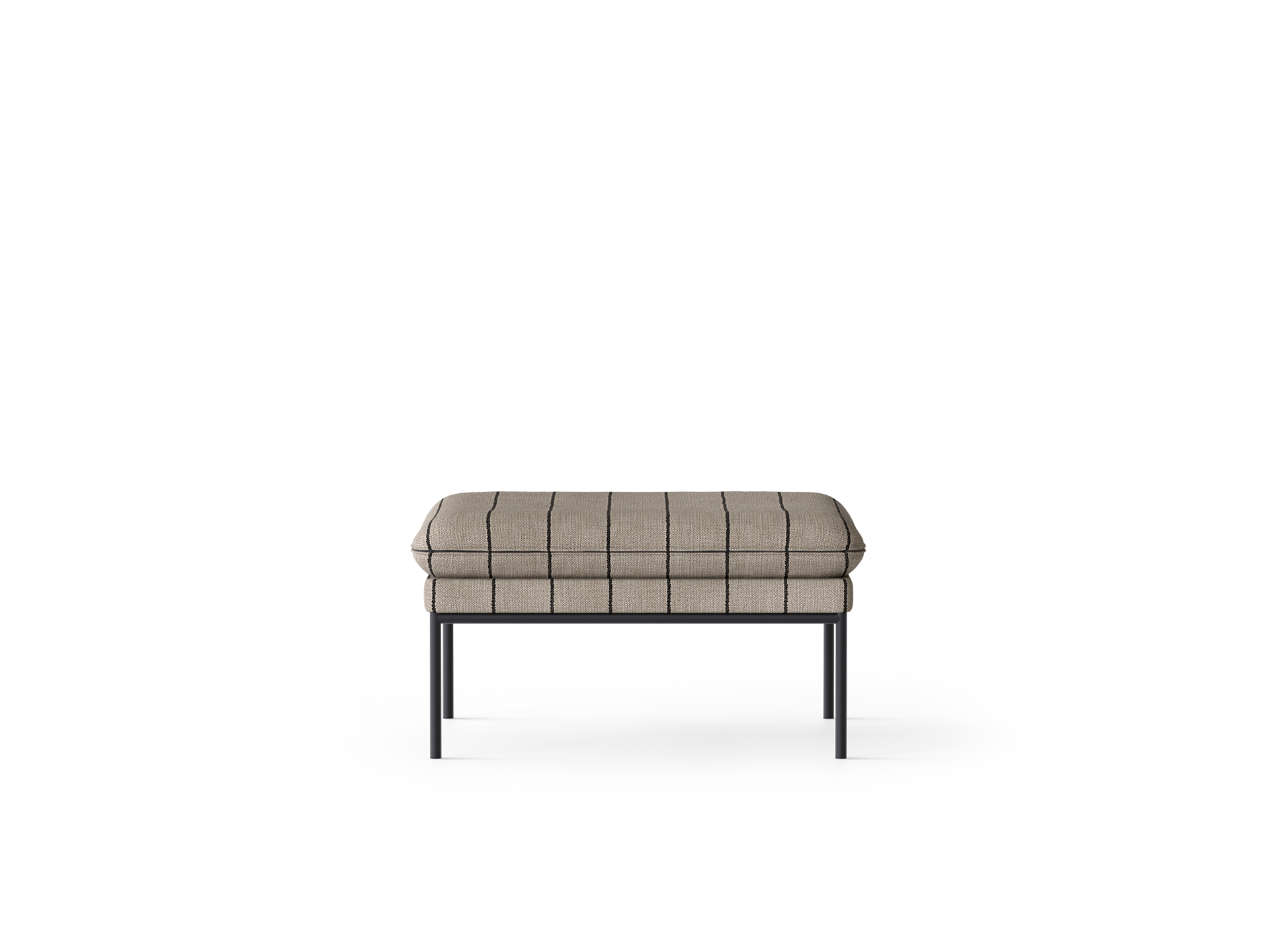 Turn Pouf - Pasadena - Sand/Black