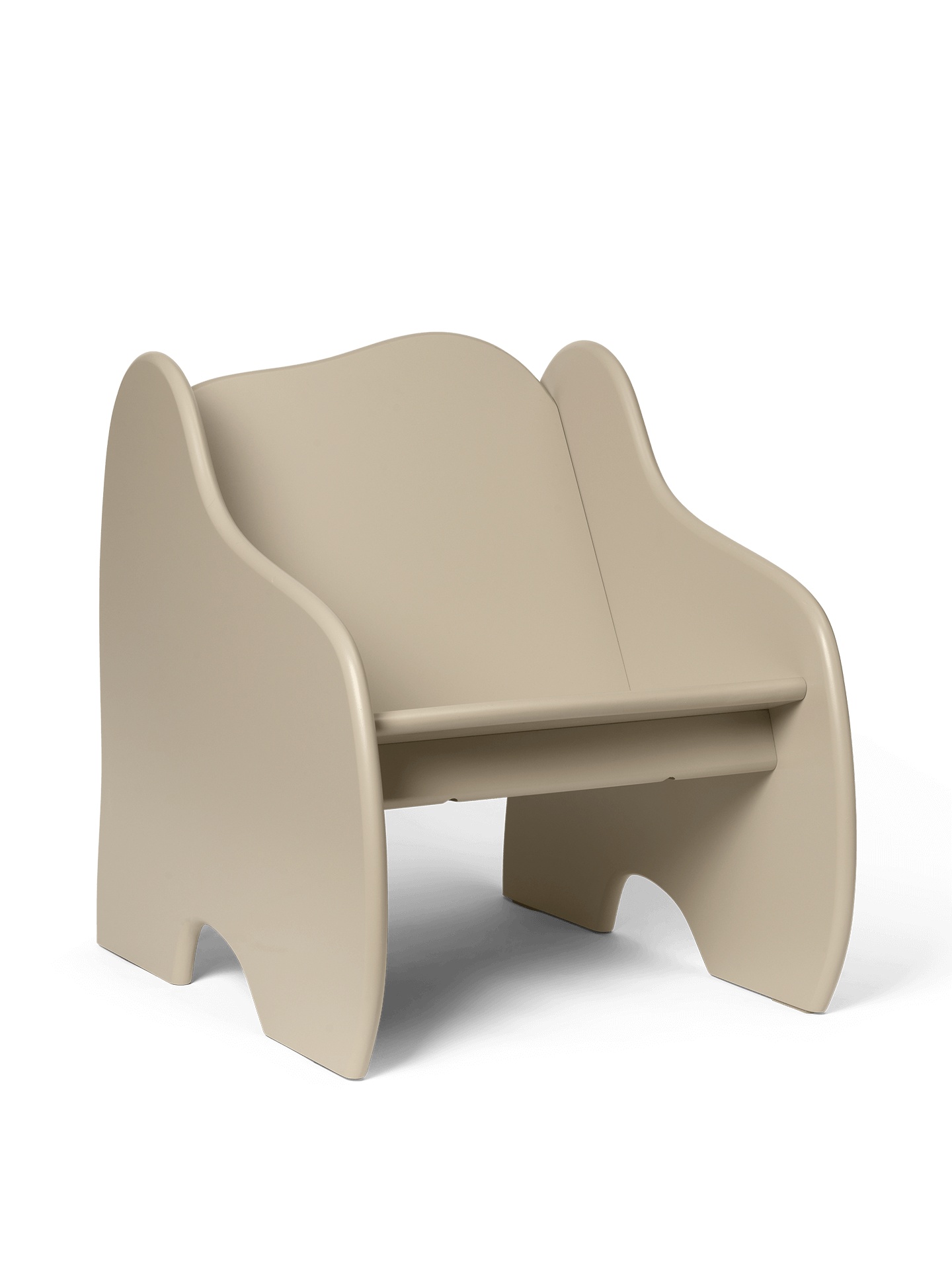 Slope Lounge Chair - Cashmere