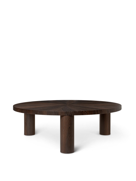 Post Coffee Table - Large - Smoked Oak Star/Plain by Ferm Living