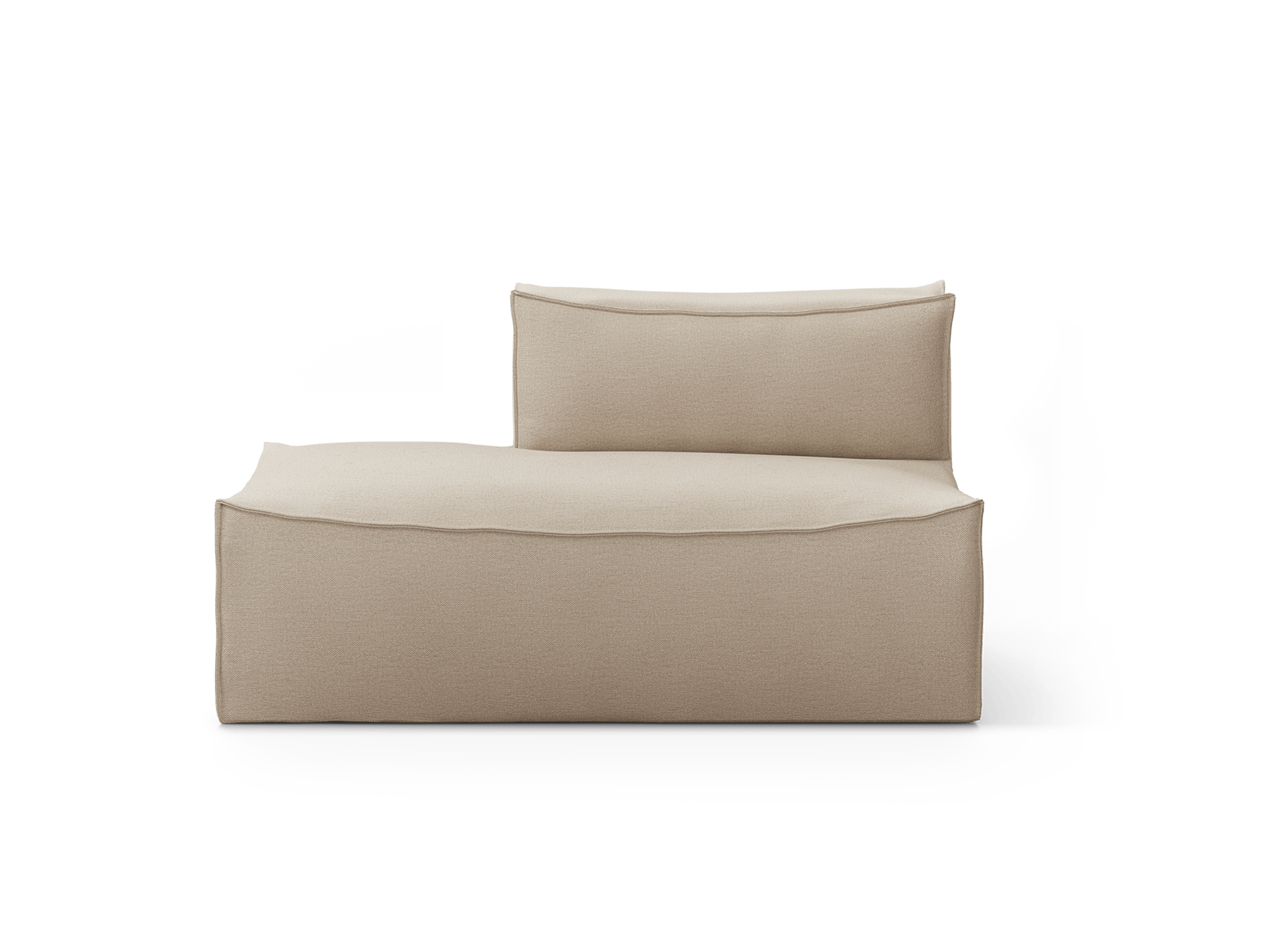 Catena Sofa Open End Left S300 - Rich Linen - Natural