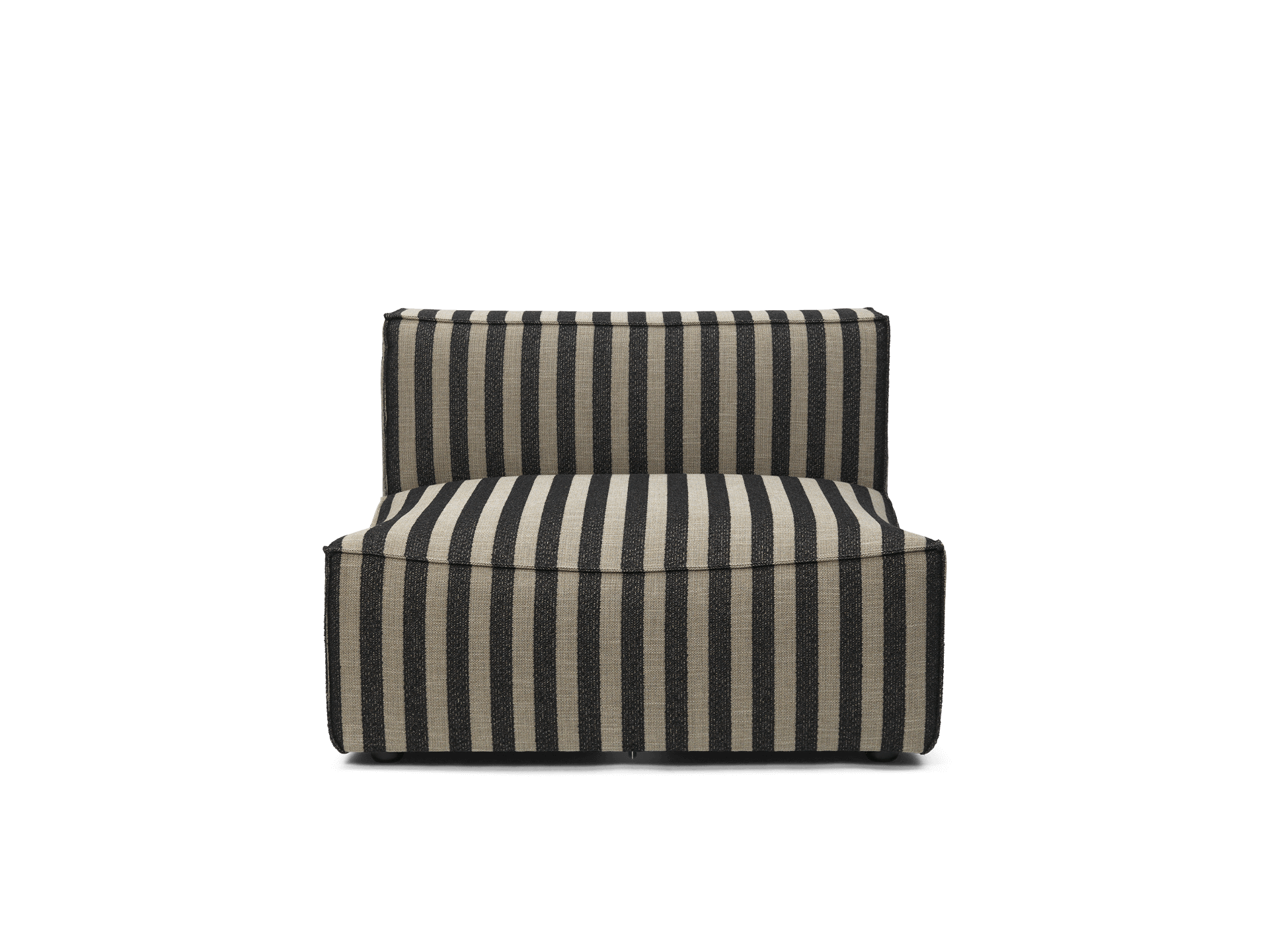 Catena Sofa Center L100 - Louisiana - Sand/Black