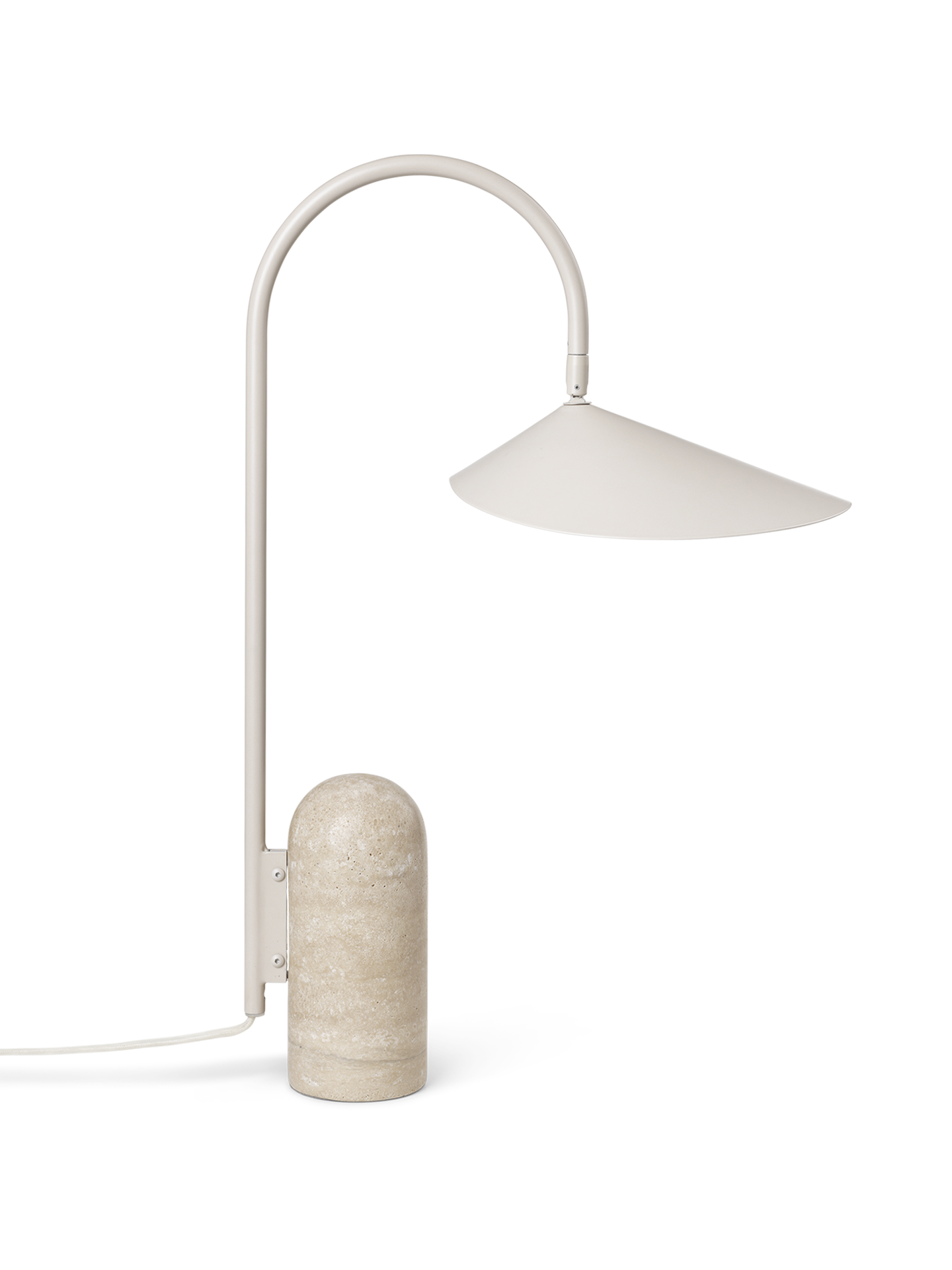Arum Table Lamp - Cashmere