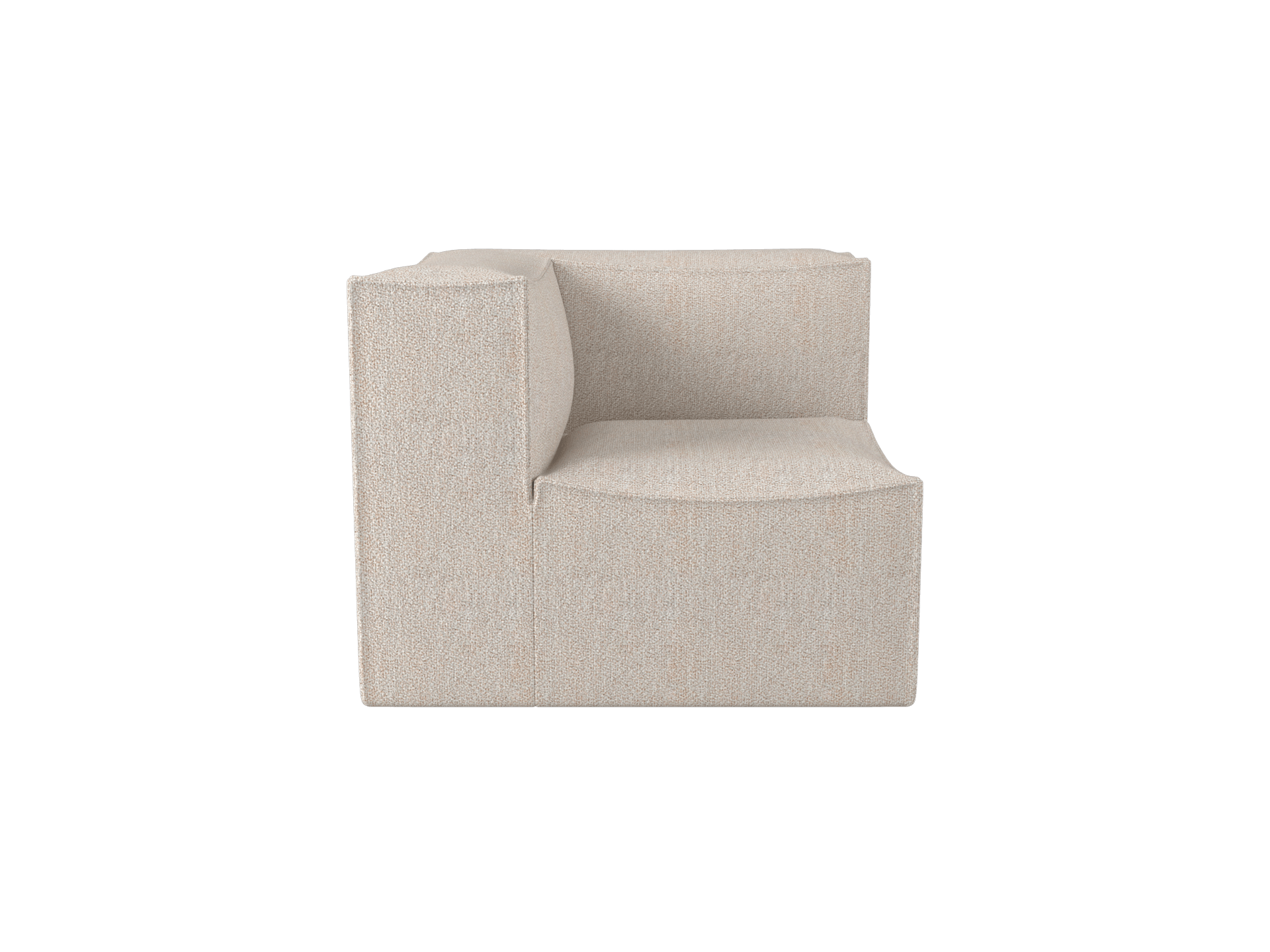 Catena Sofa Connect Corner S200 - Soft Bouclé - Natural