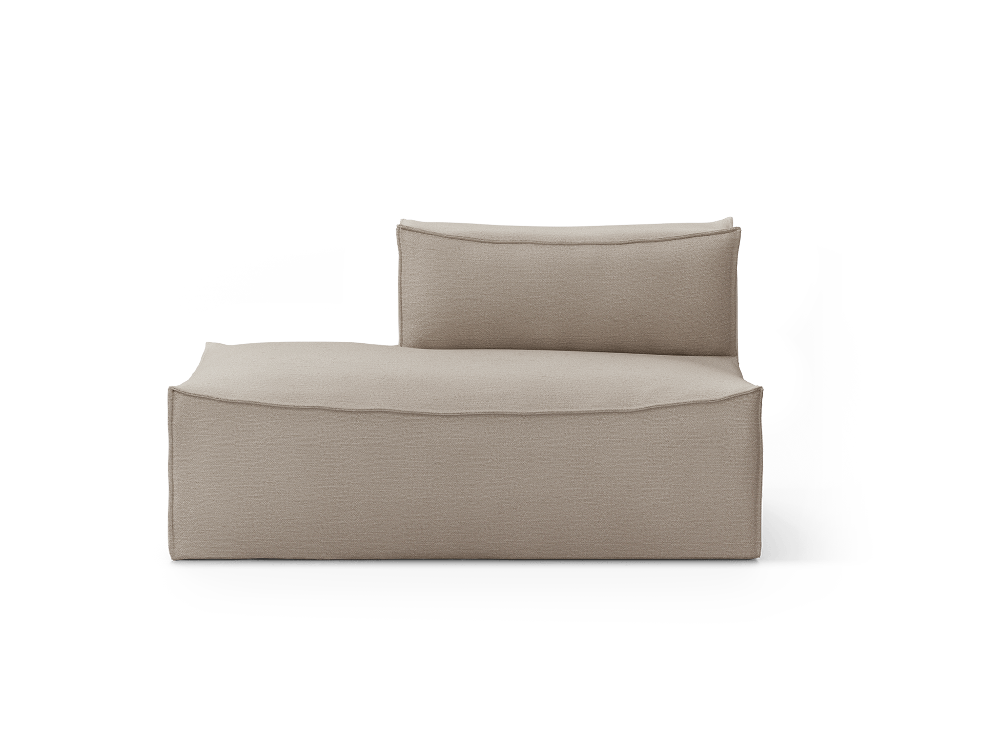 Catena Sofa Open End Left S300 - Cotton Linen - Natural