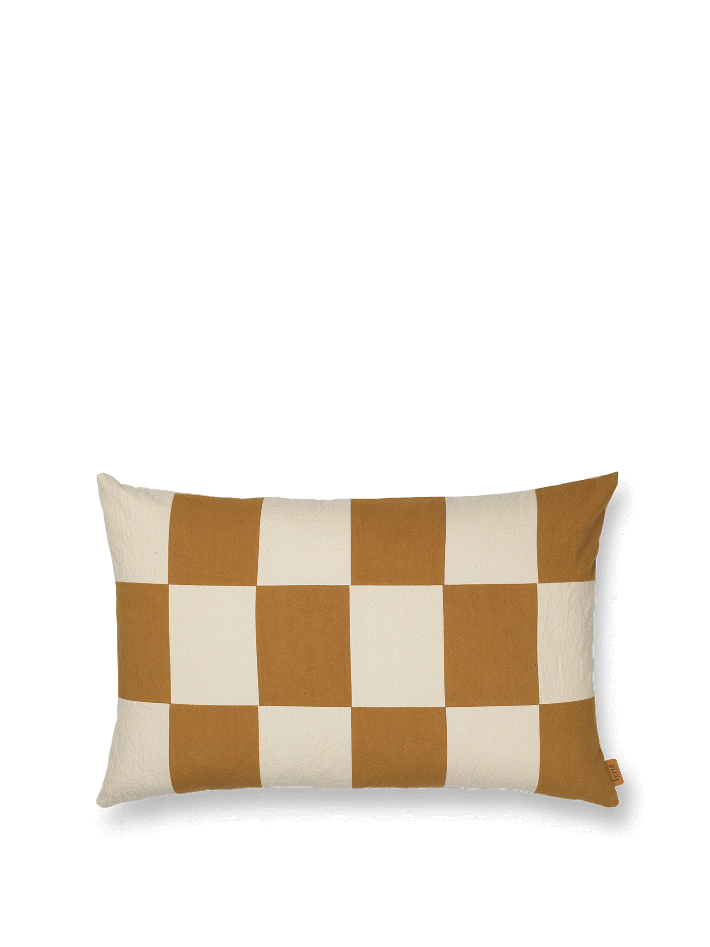 Fold Patchwork Cushion - Sugar Kelp/Undyed