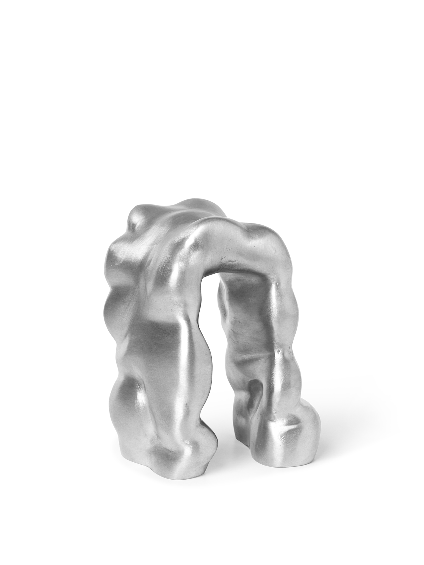 Morf Sculpture - Brushed Aluminium