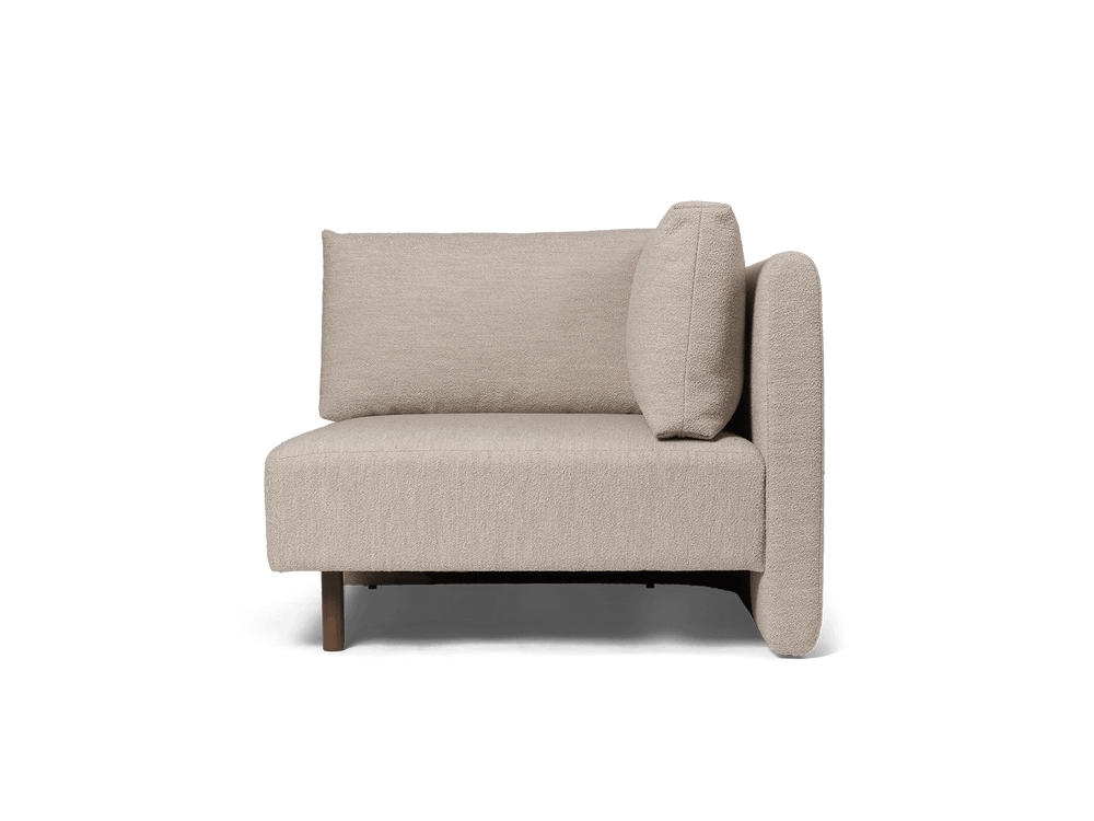 Dase Dase Sofa - Corner Module - Natural Soft Bouclé | Ferm Living