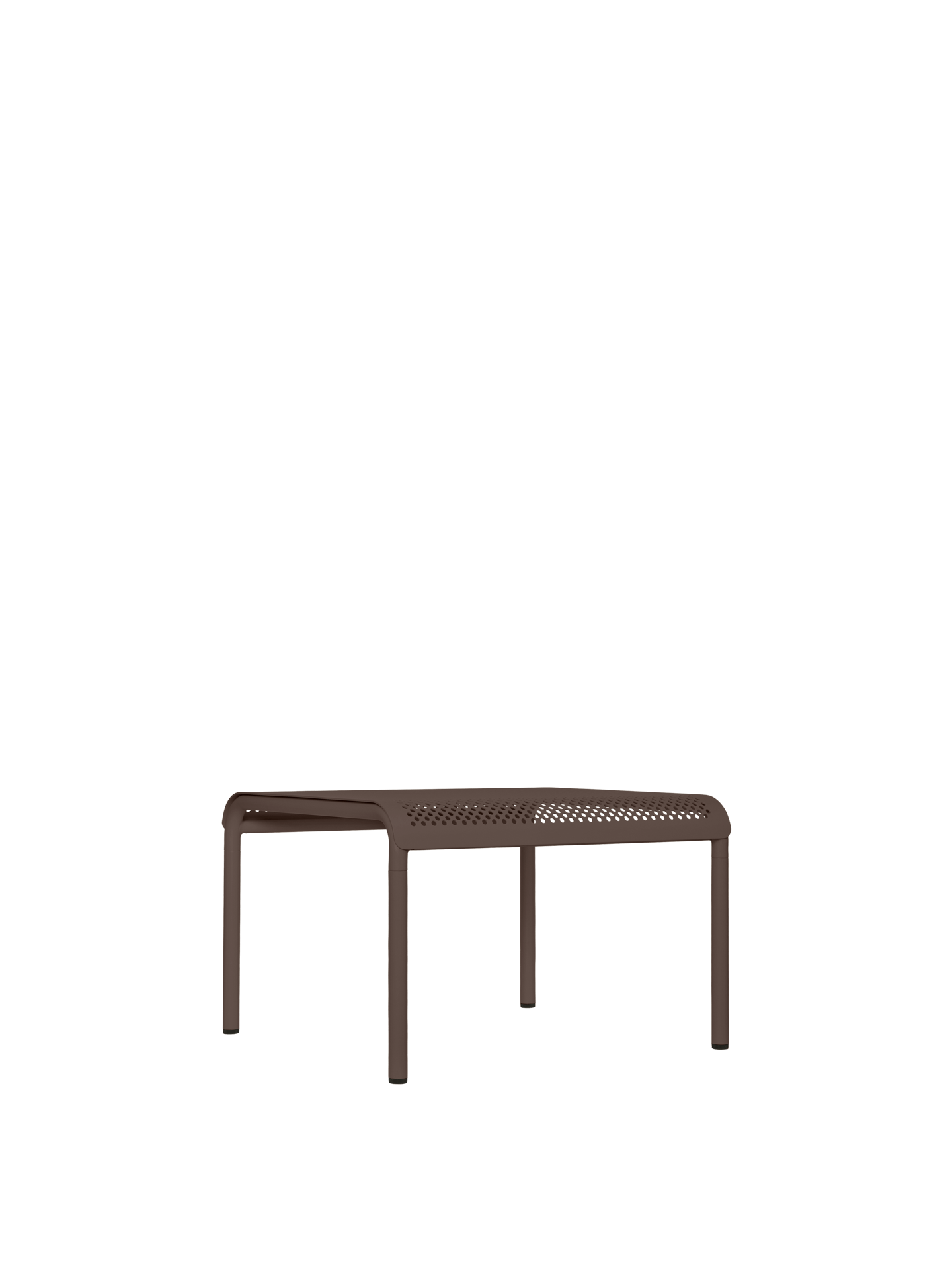 Dapple Low Table - 57 x 57 - Dark Chocolate