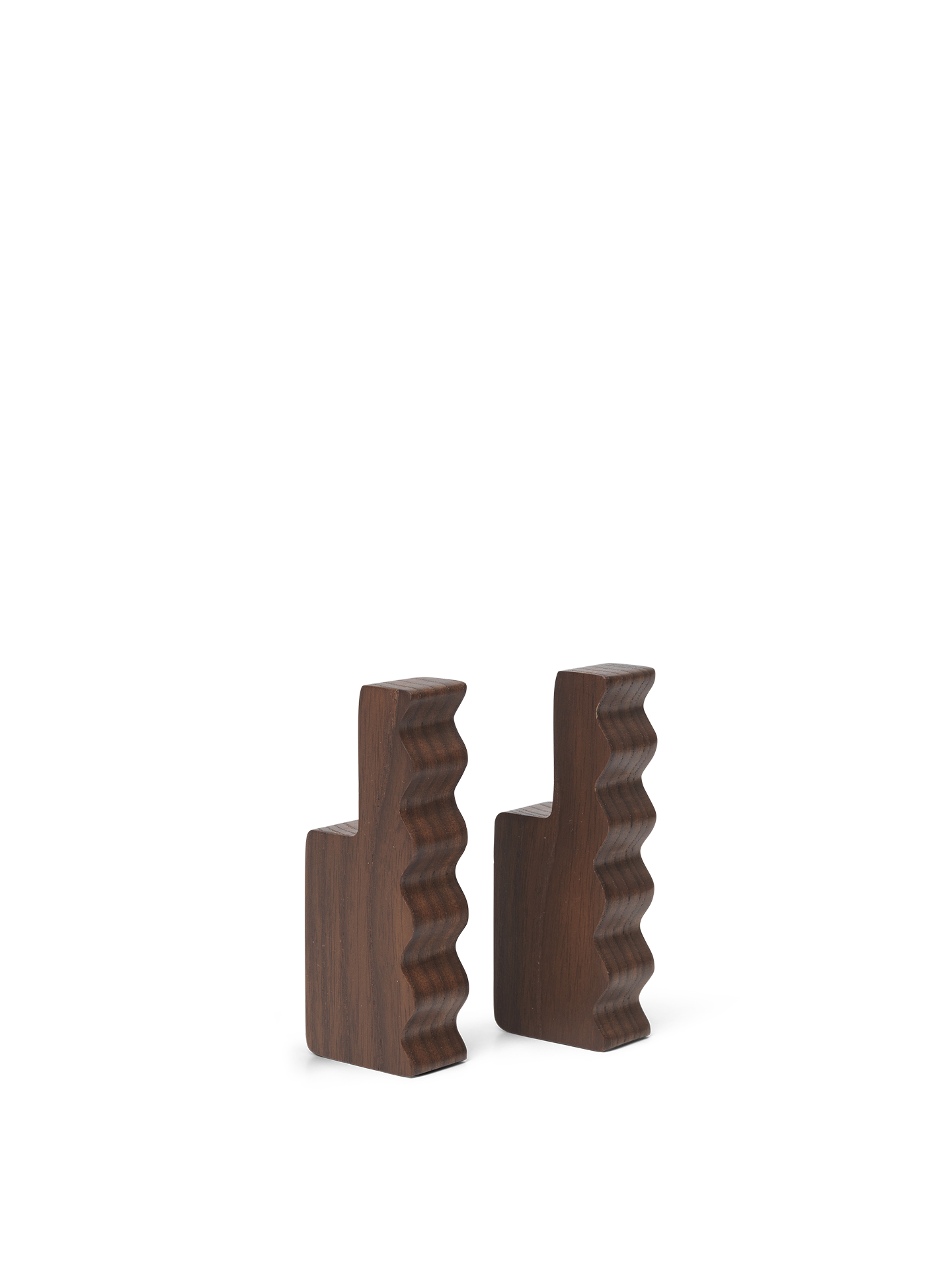 Unda Hooks - Set of 2 - Dark Brown