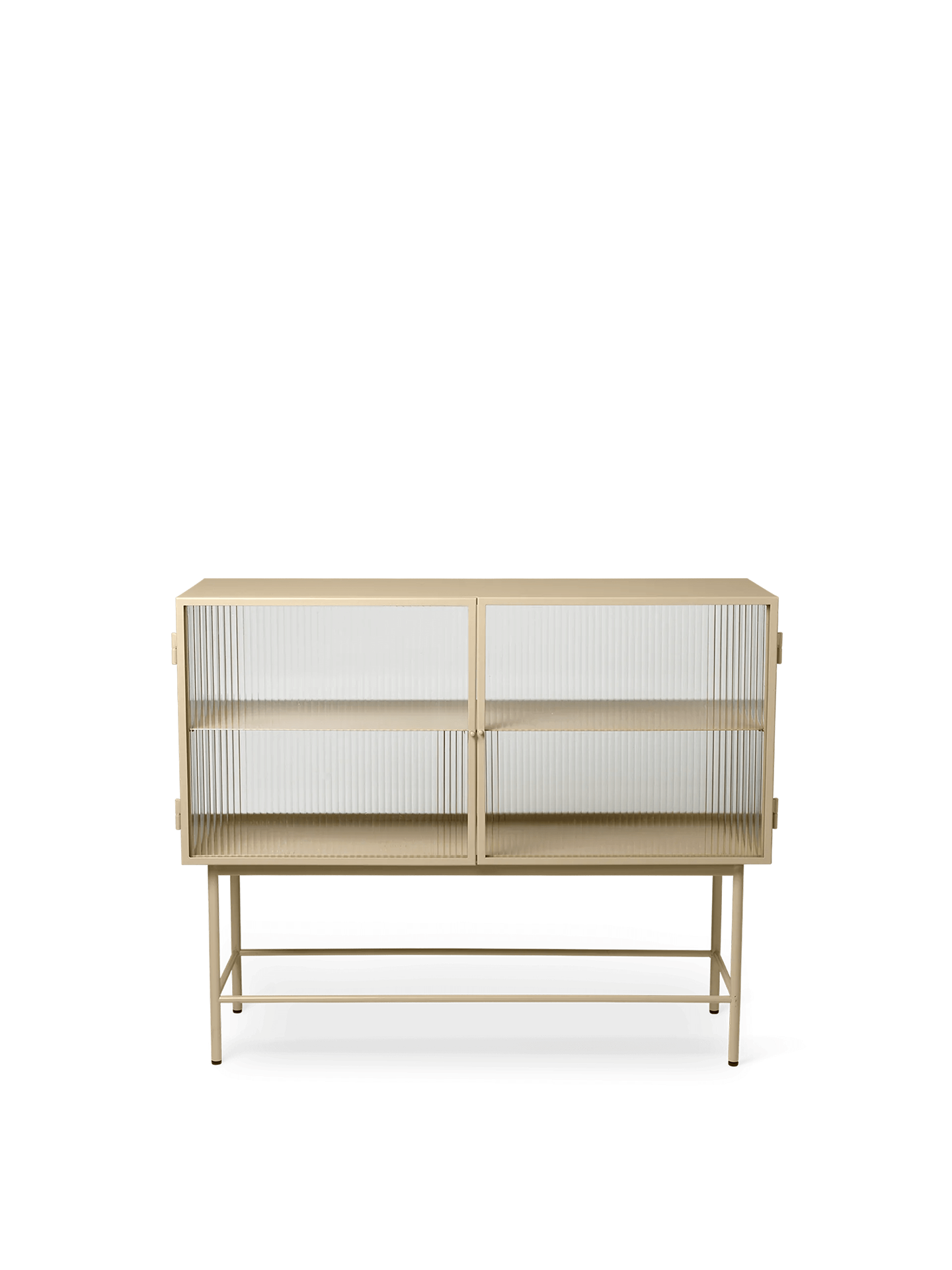 Haze Sideboard - Reeded Glass - Cashmere