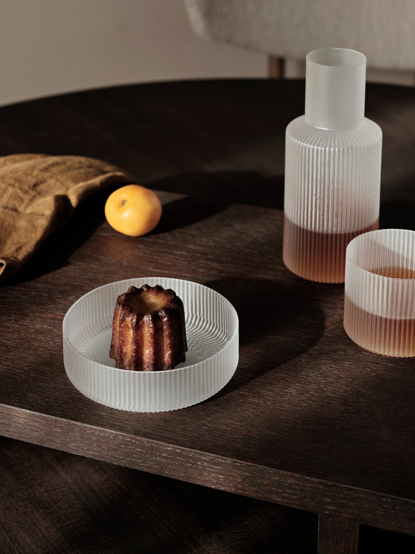 Ripple Carafe Set - Small - Frosted | Ferm Living