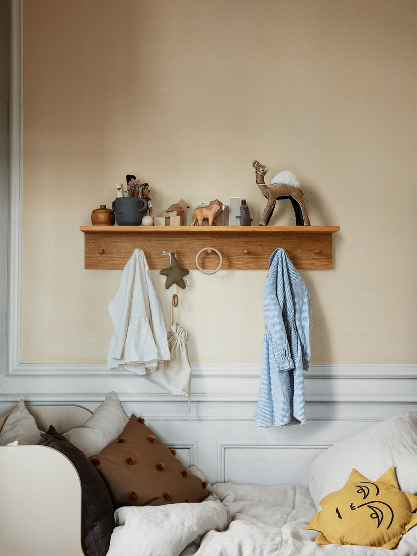 Ferm Living Place Rack Place Rack | Storage shelf with hooks | Ferm Living
